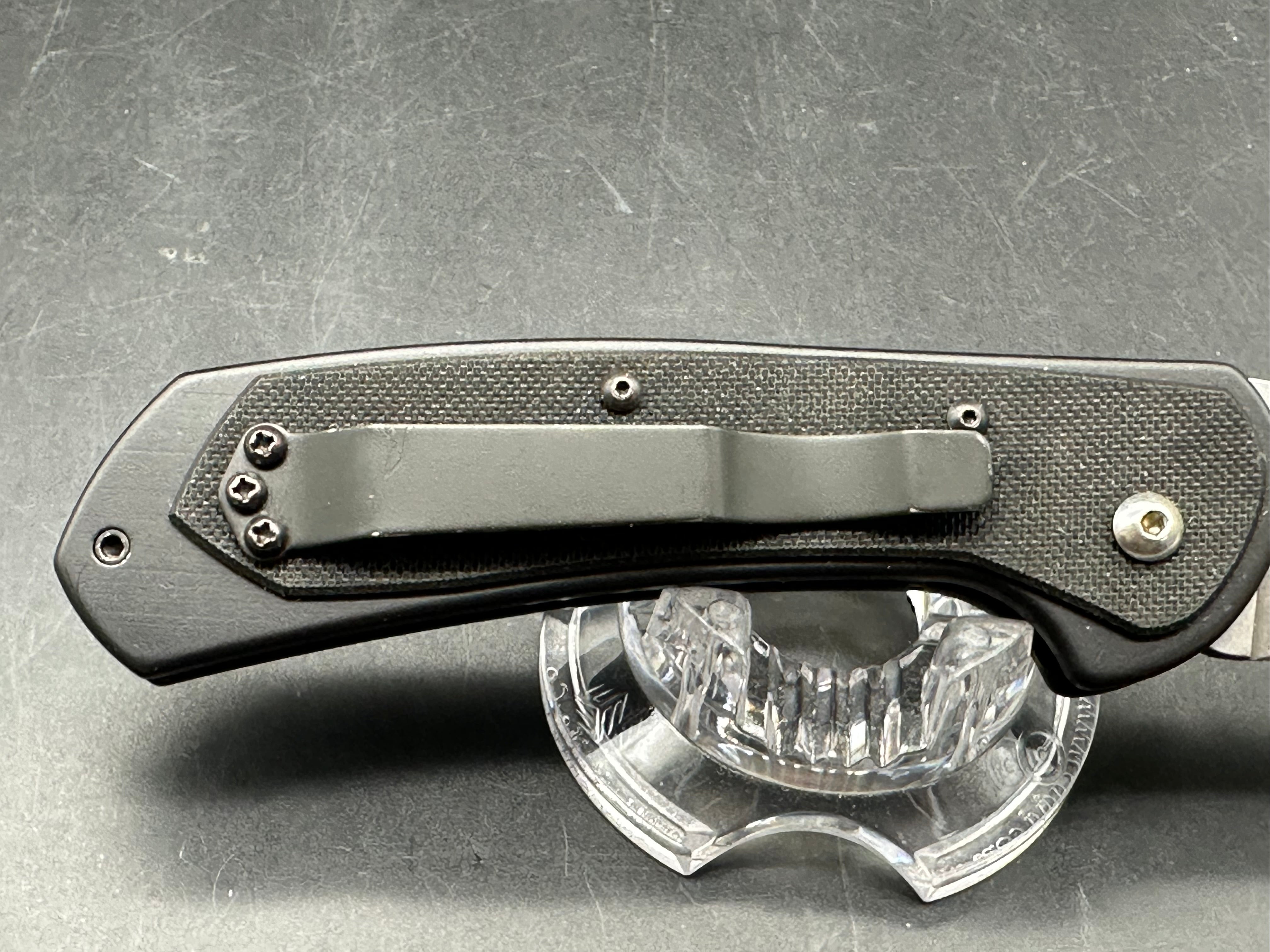REKAT Savant Nessmuk Blade Style Ti frame/G10 scales ATS-34 blade