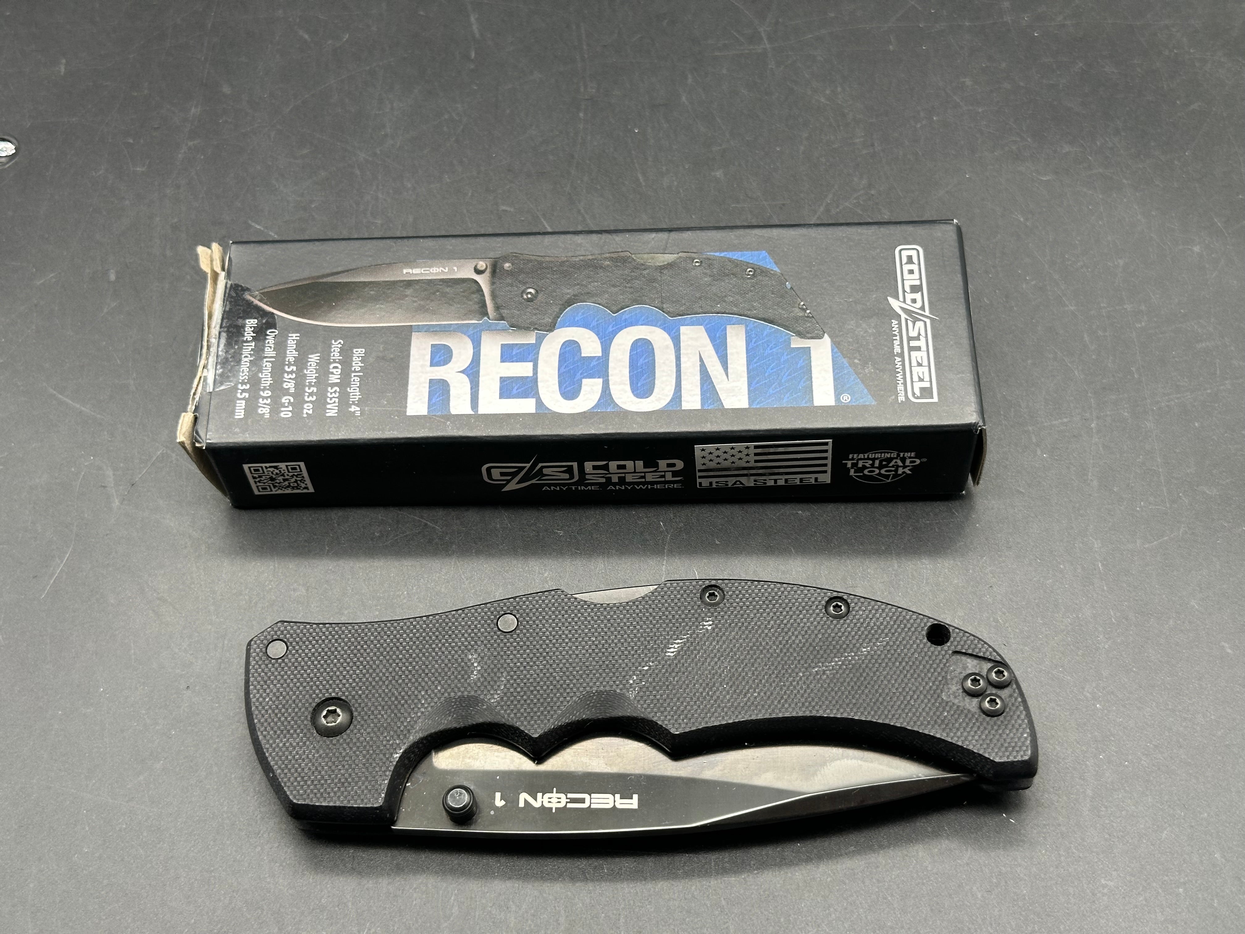 Cold Steel S35VN Recon 1 Spear Point