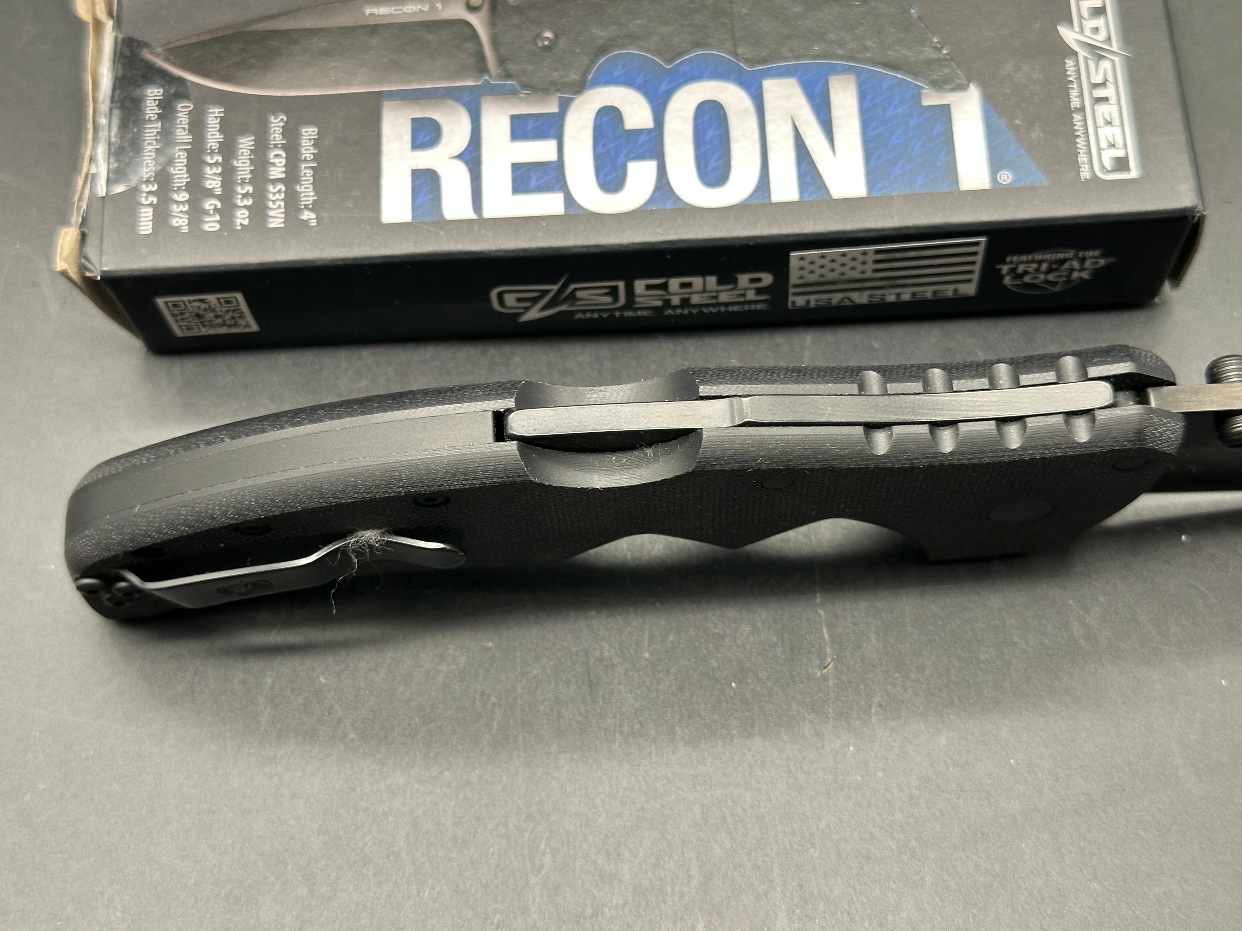 Cold Steel S35VN Recon 1 Spear Point