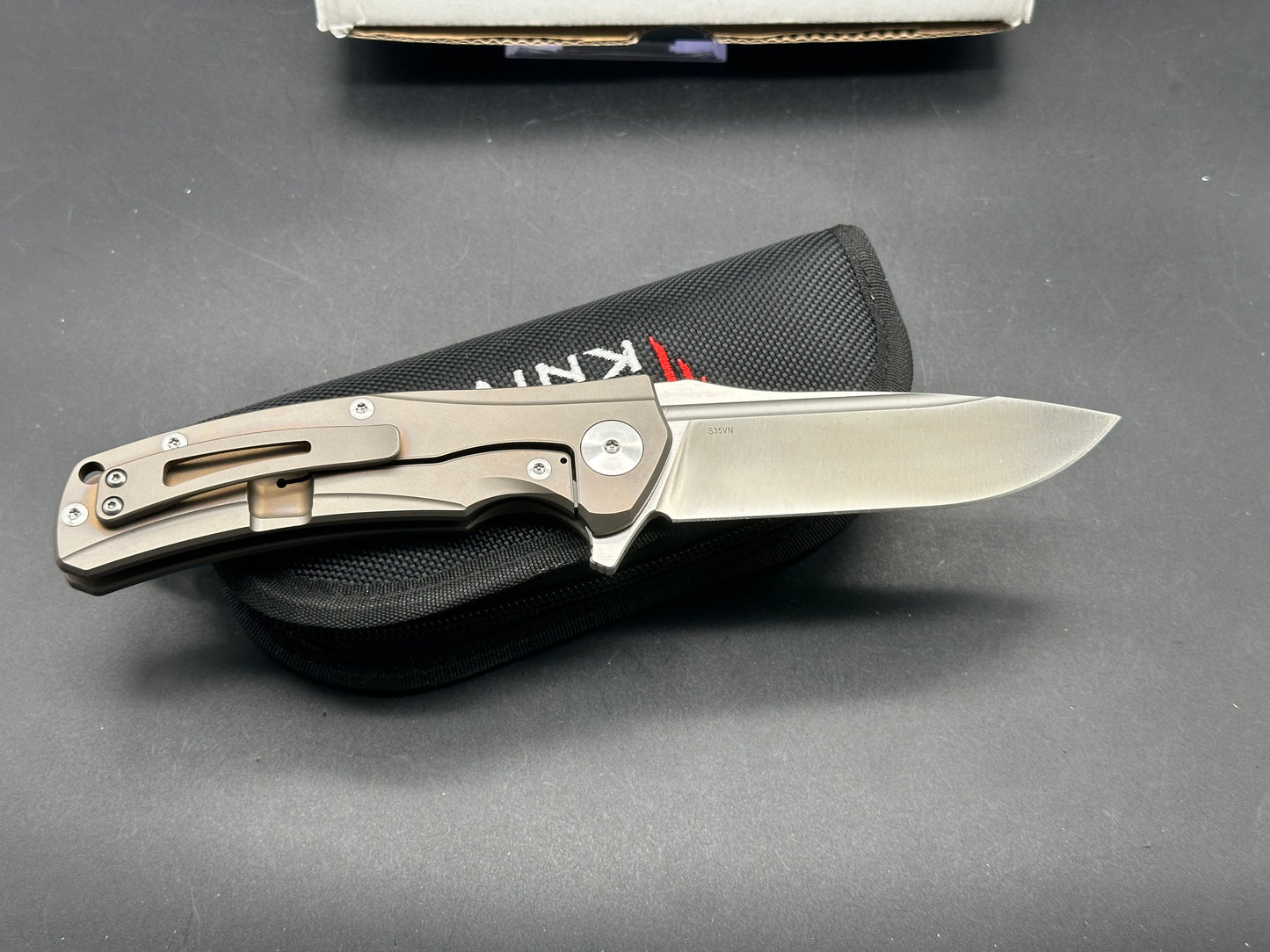 Reate Horizon C Titanium handle w/S35VN blade