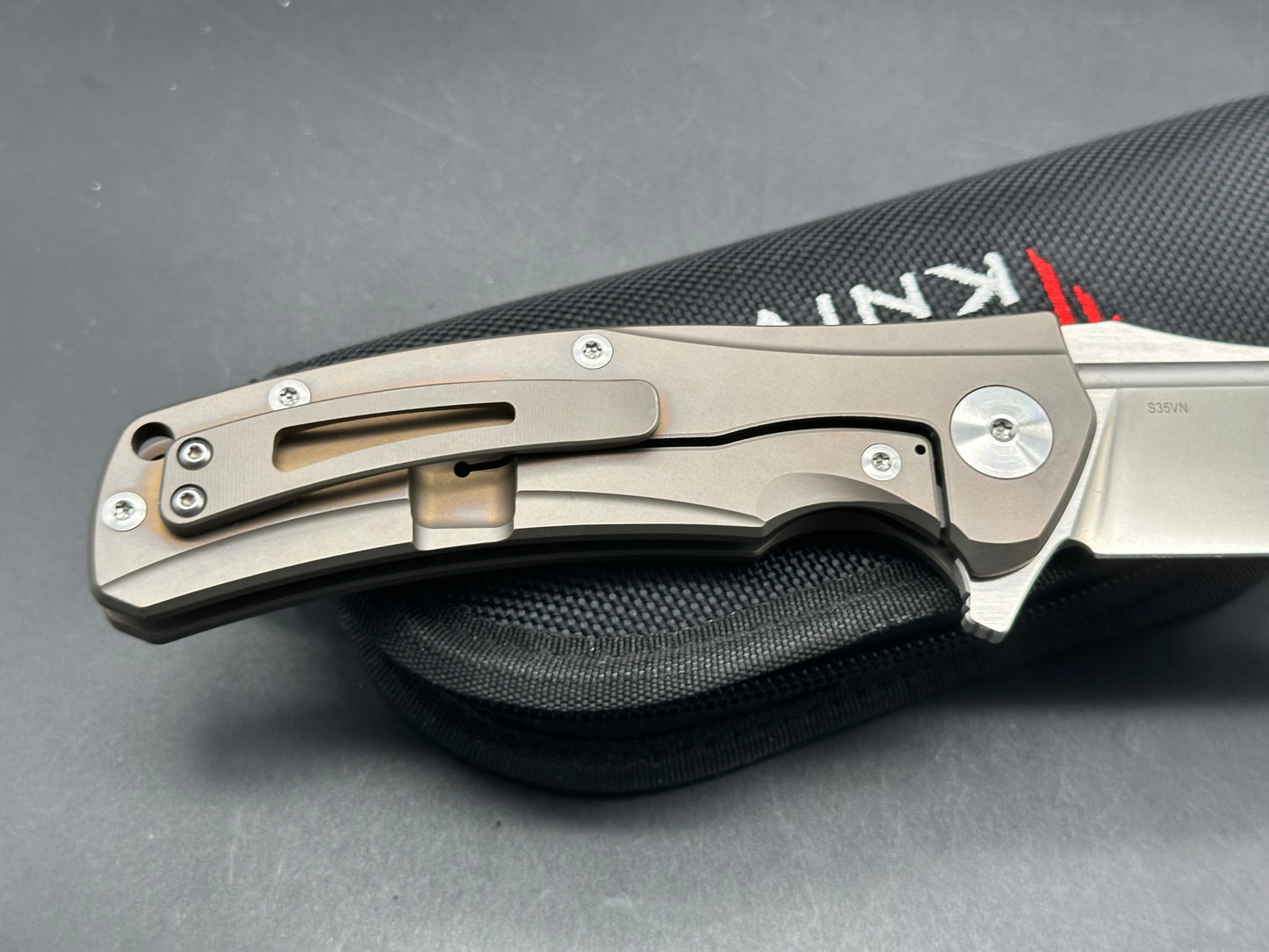 Reate Horizon C Titanium handle w/S35VN blade