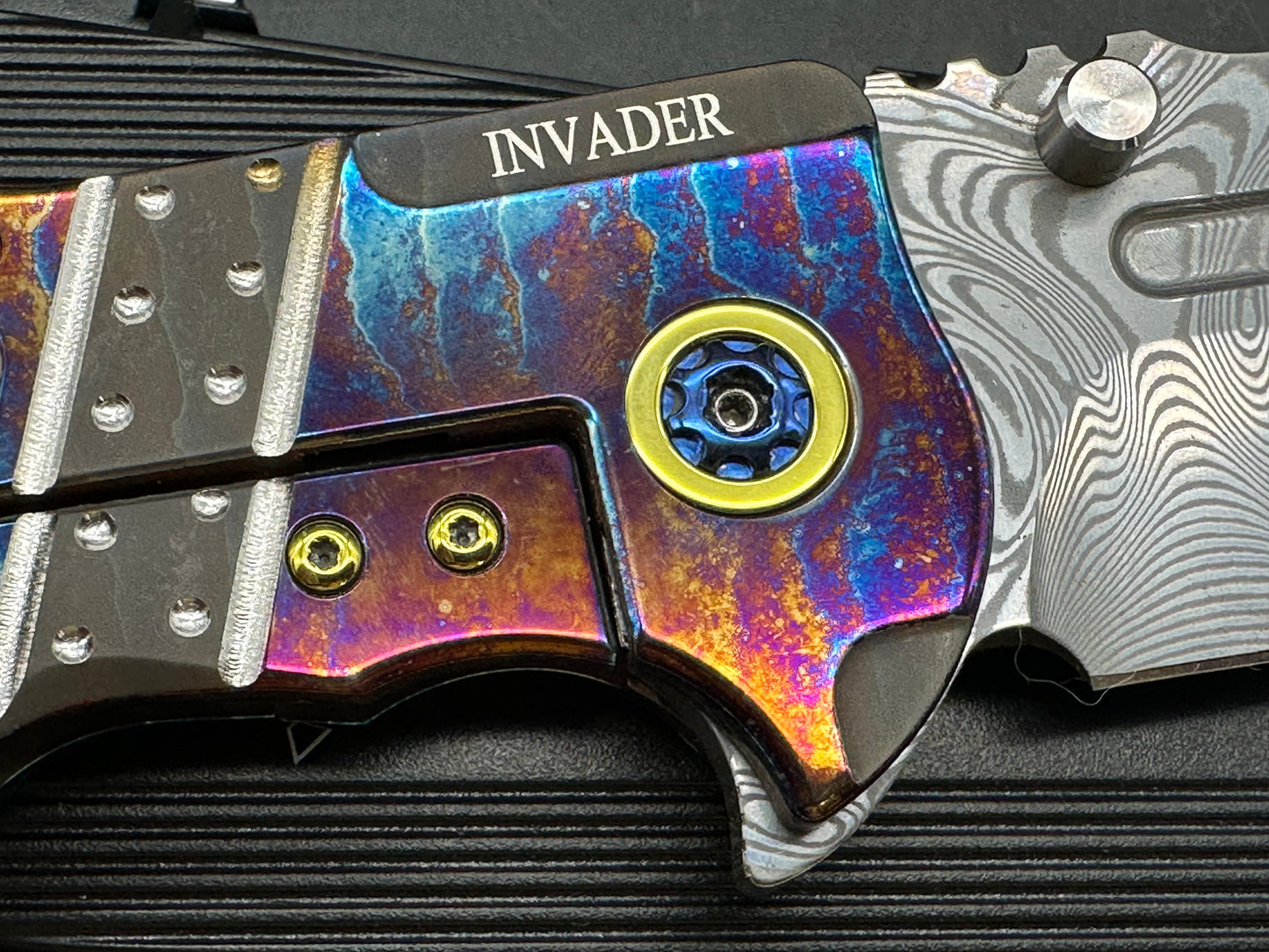 Andre De Villiers Knives (Custom) Invader