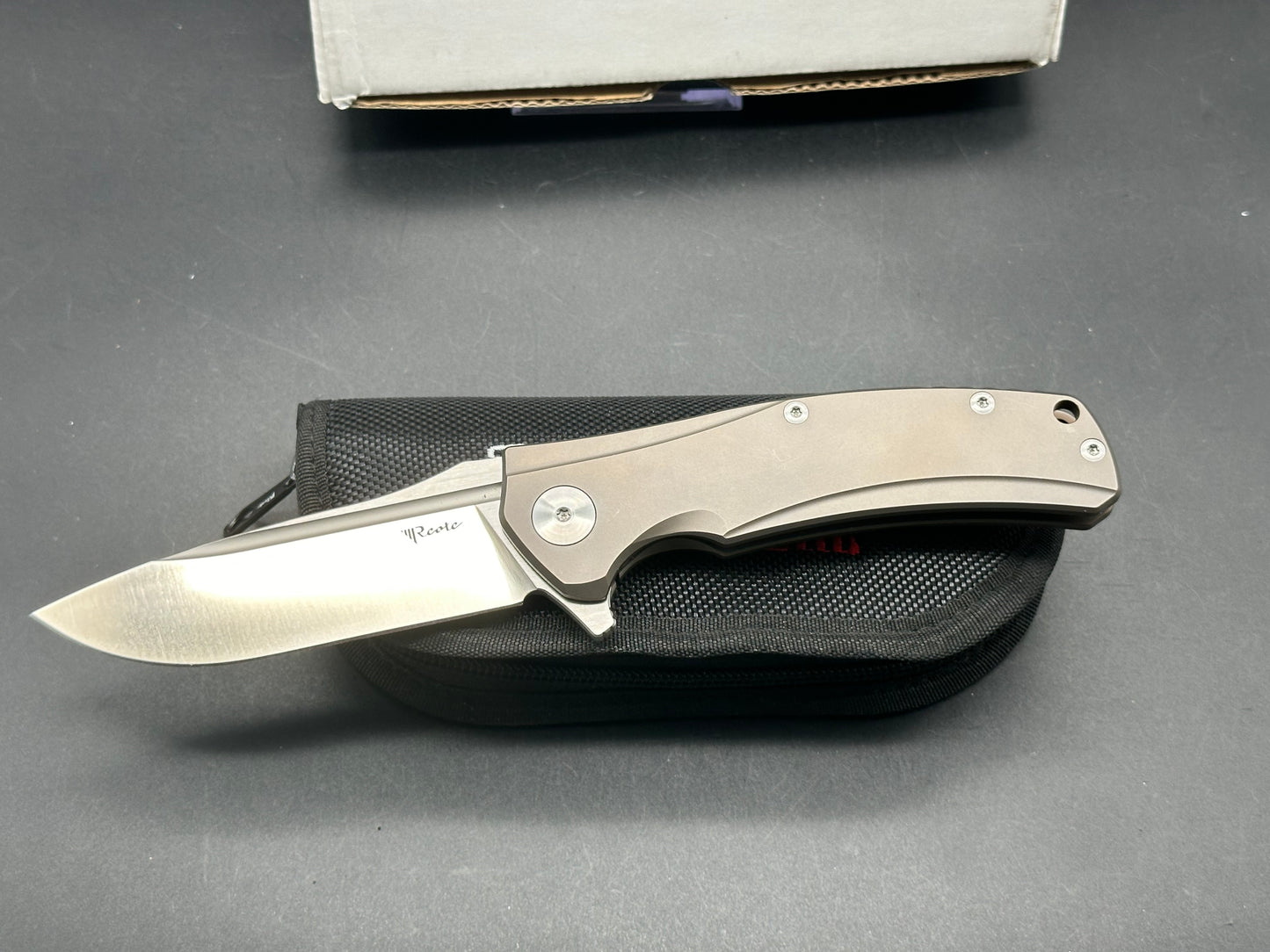 Reate Horizon C Titanium handle w/S35VN blade