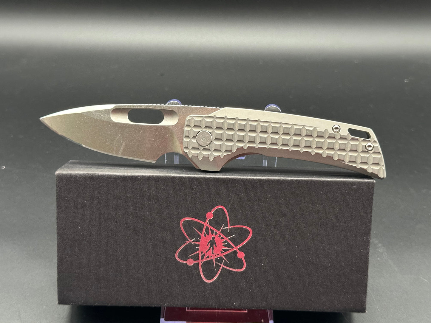 Empedc Nymble M390 3rd run frag titanium stonewash