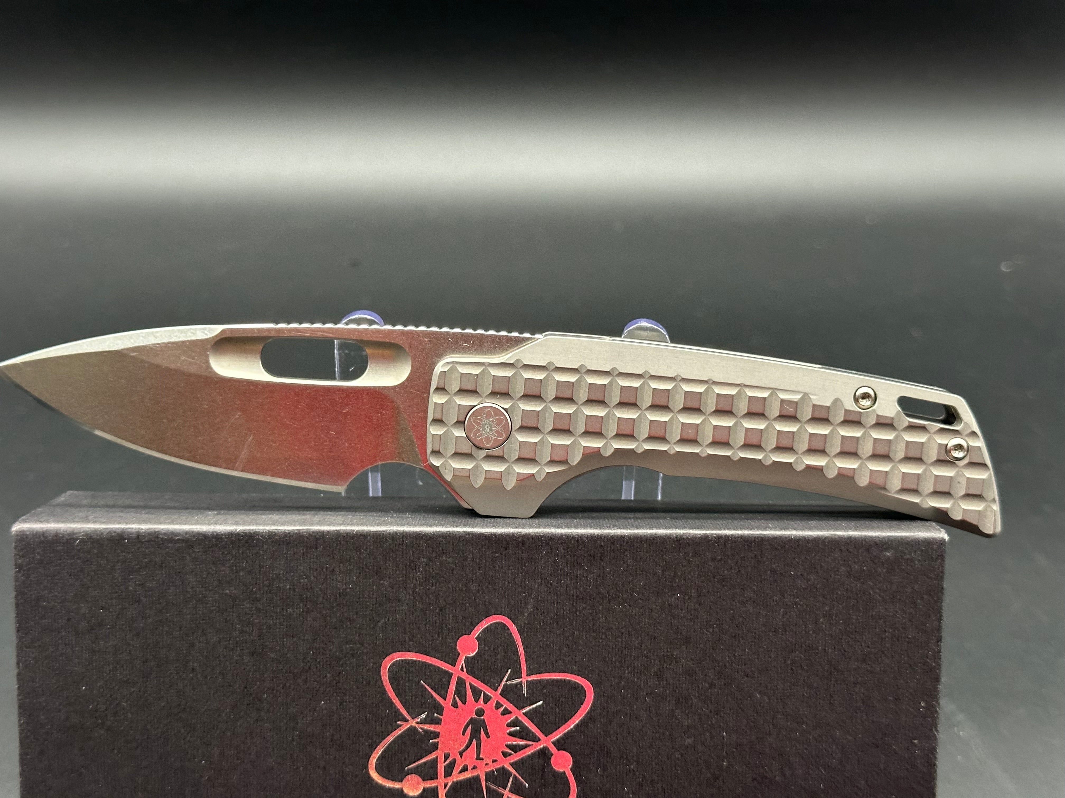 Empedc Nymble M390 3rd run frag titanium stonewash
