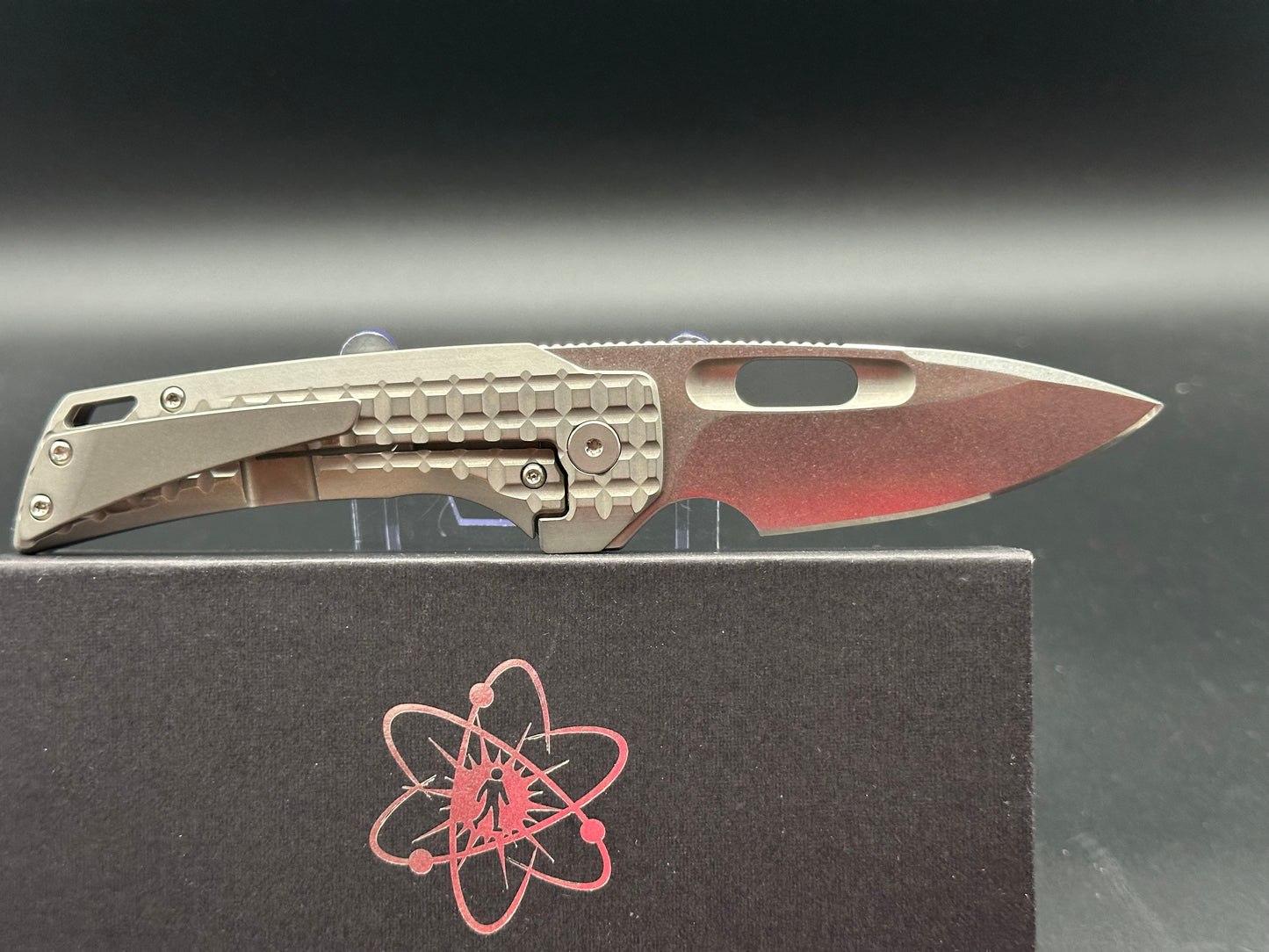 Empedc Nymble M390 3rd run frag titanium stonewash