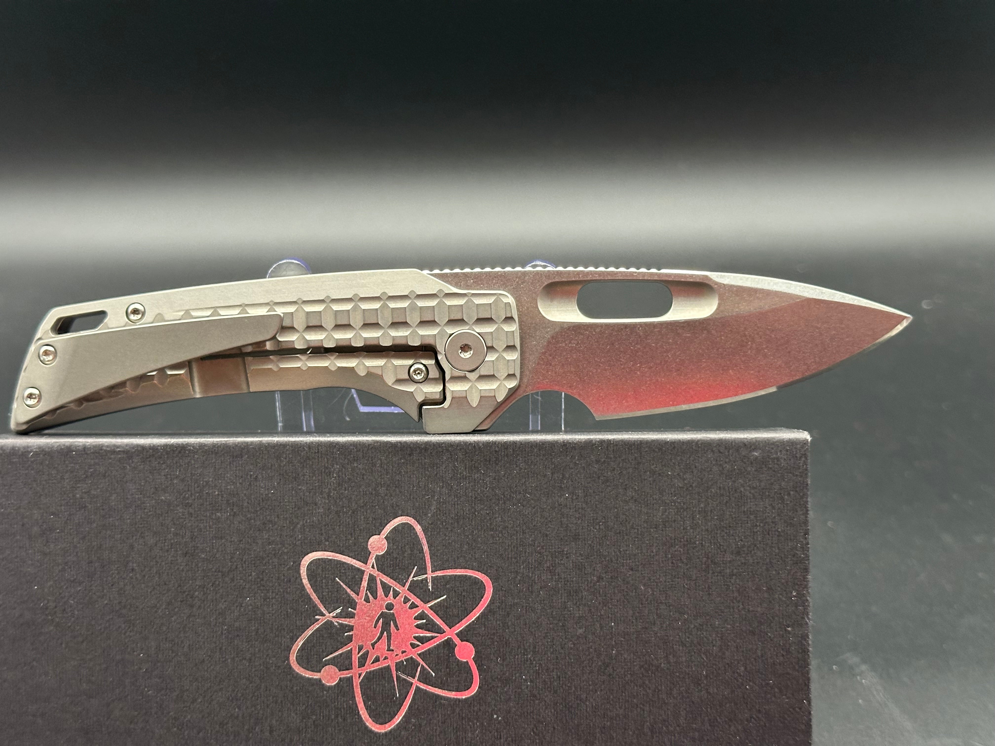 Empedc Nymble M390 3rd run frag titanium stonewash