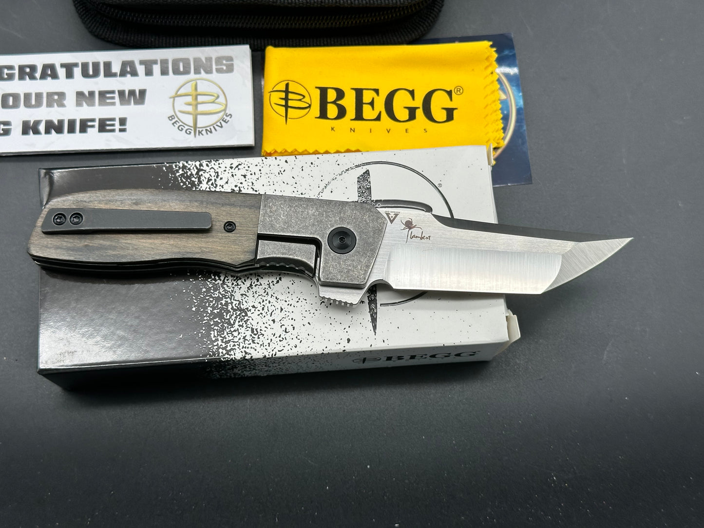 BEGG Knives Seishin - Kirby Lambert/JVO Design Colab