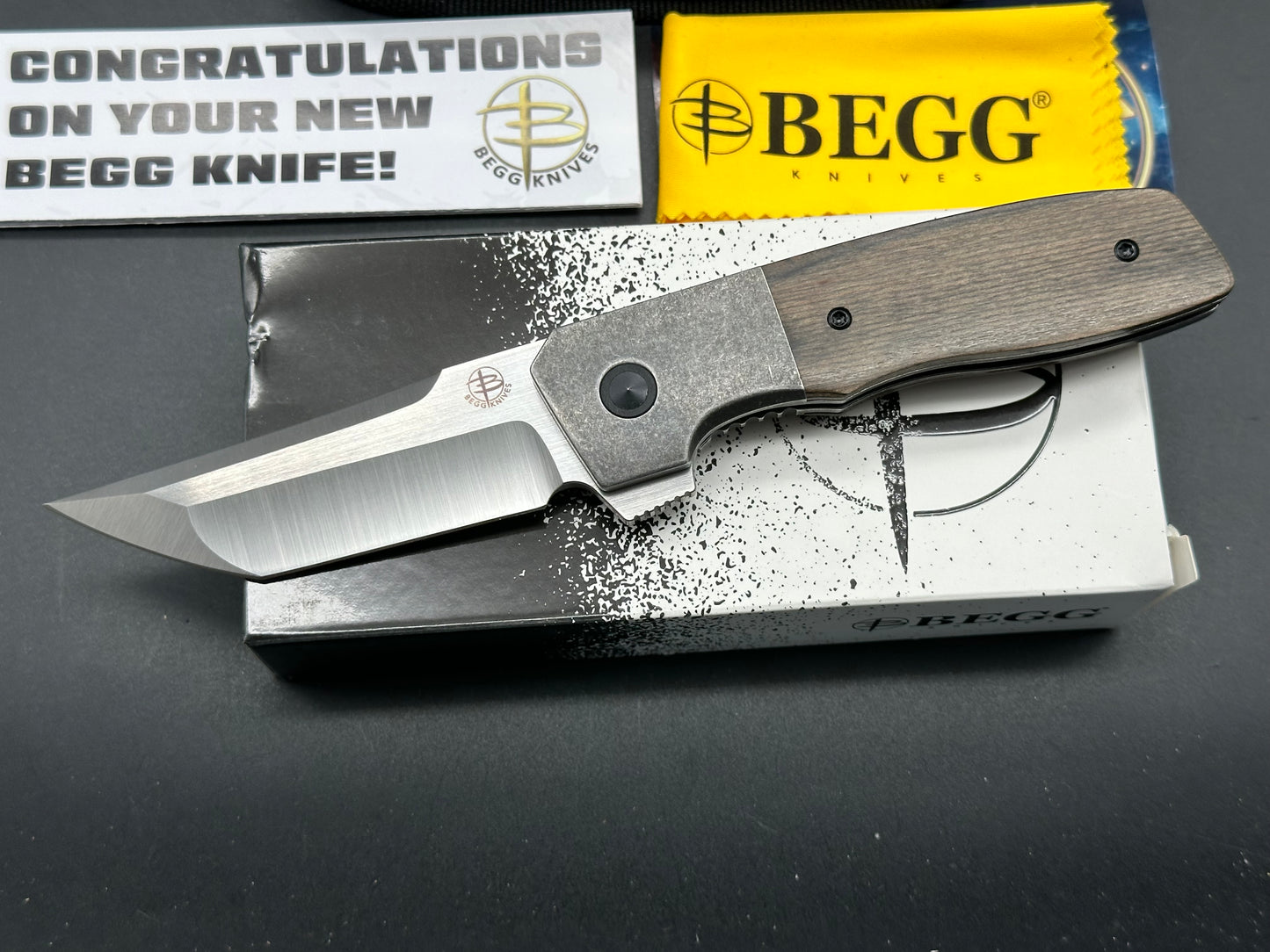 BEGG Knives Seishin - Kirby Lambert/JVO Design Colab