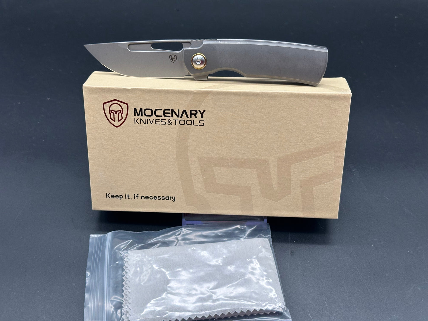 Mocenary Knives MK-06 titanium handle w/20CV blade