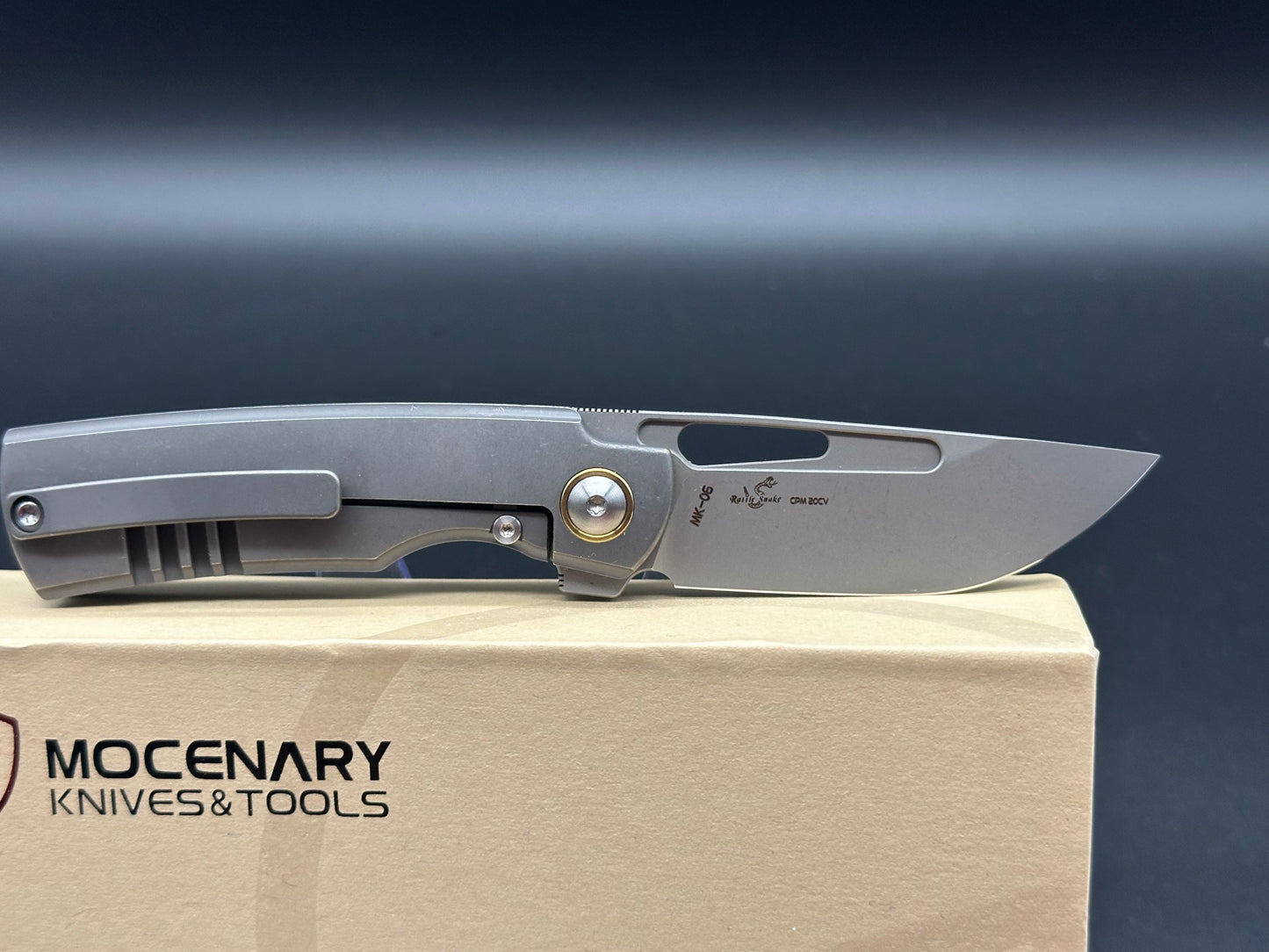 Mocenary Knives MK-06 titanium handle w/20CV blade