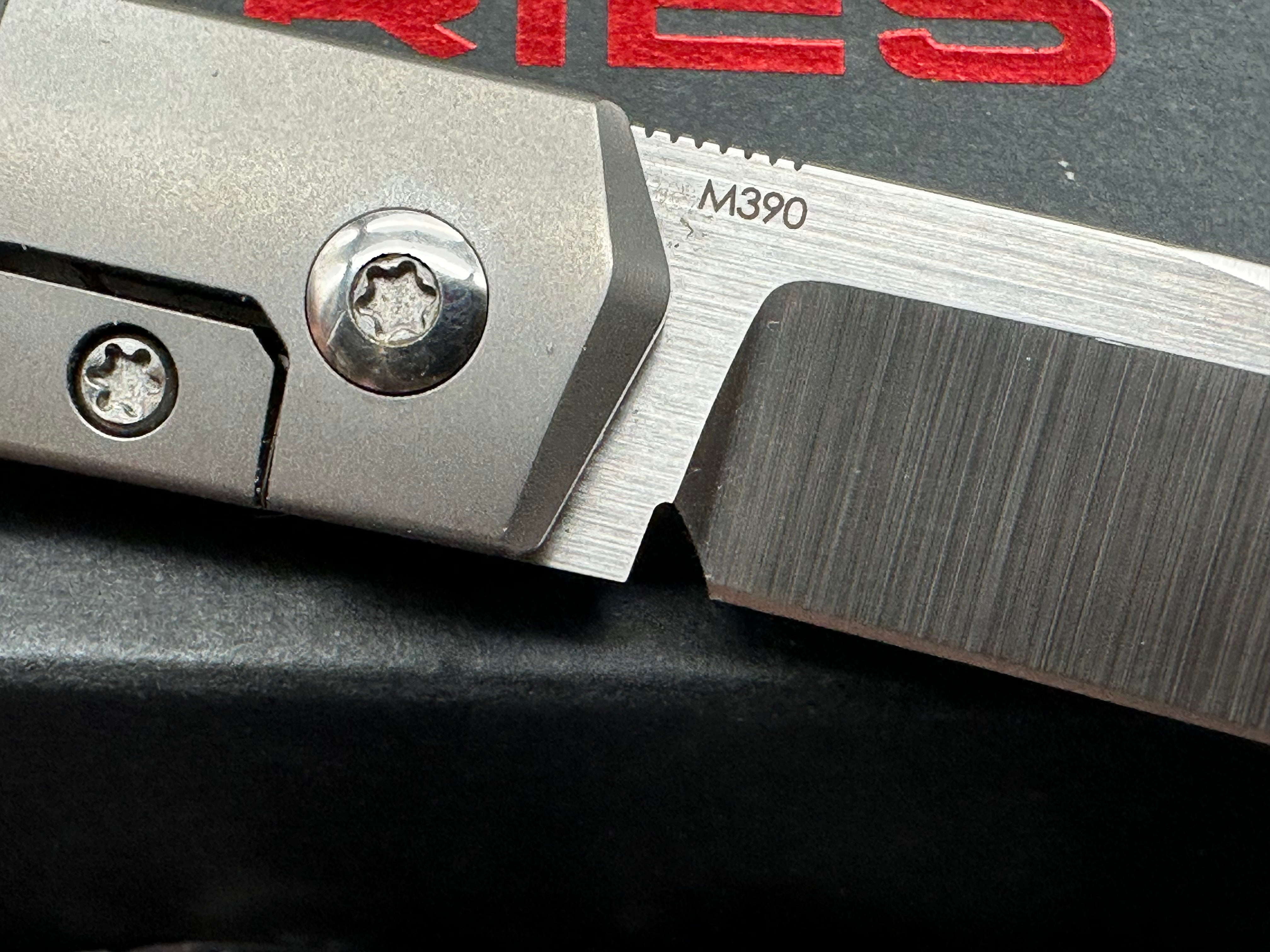 Pena Knives X-Series Raptor Front Flipper Knife Carbon Fiber (2.9" Satin)