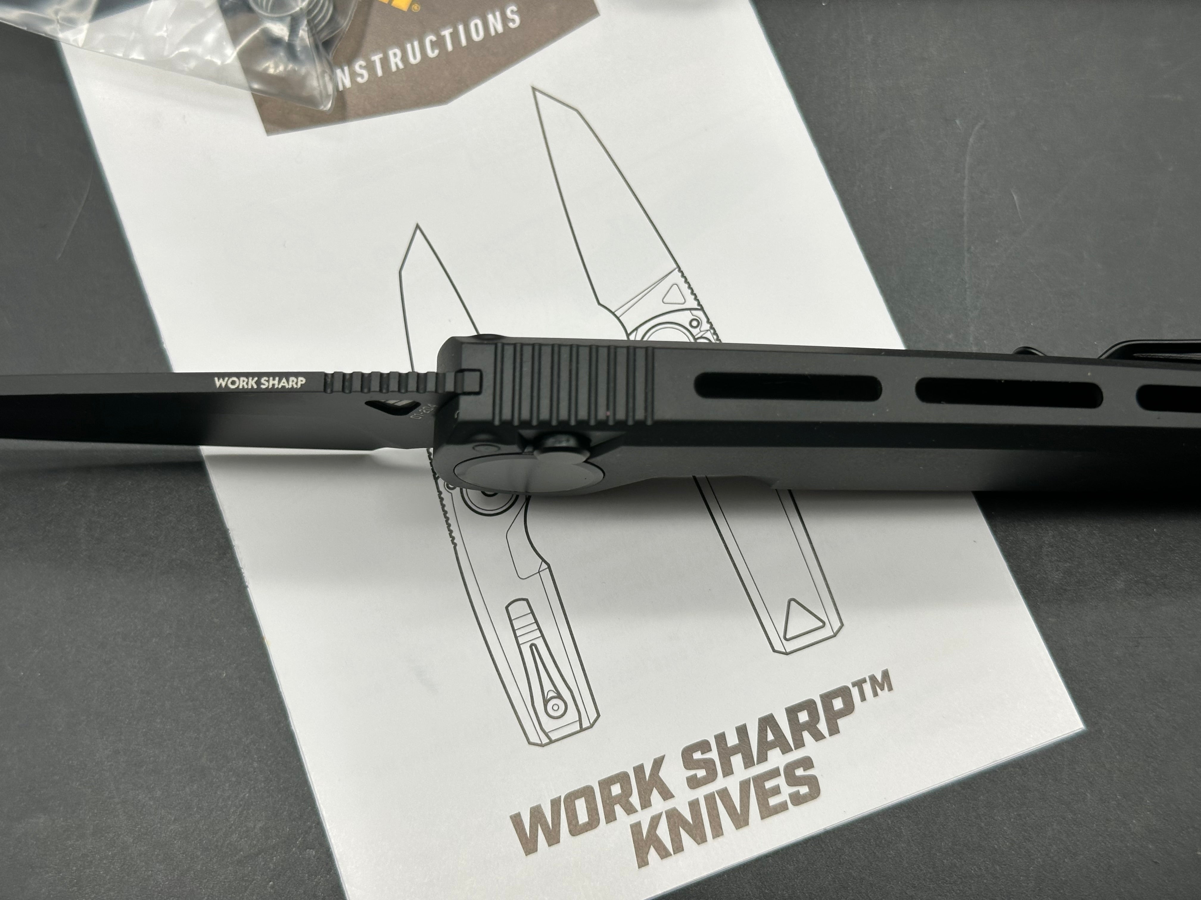 Worksharp RMX Drop Point Blackout | Reserve Series