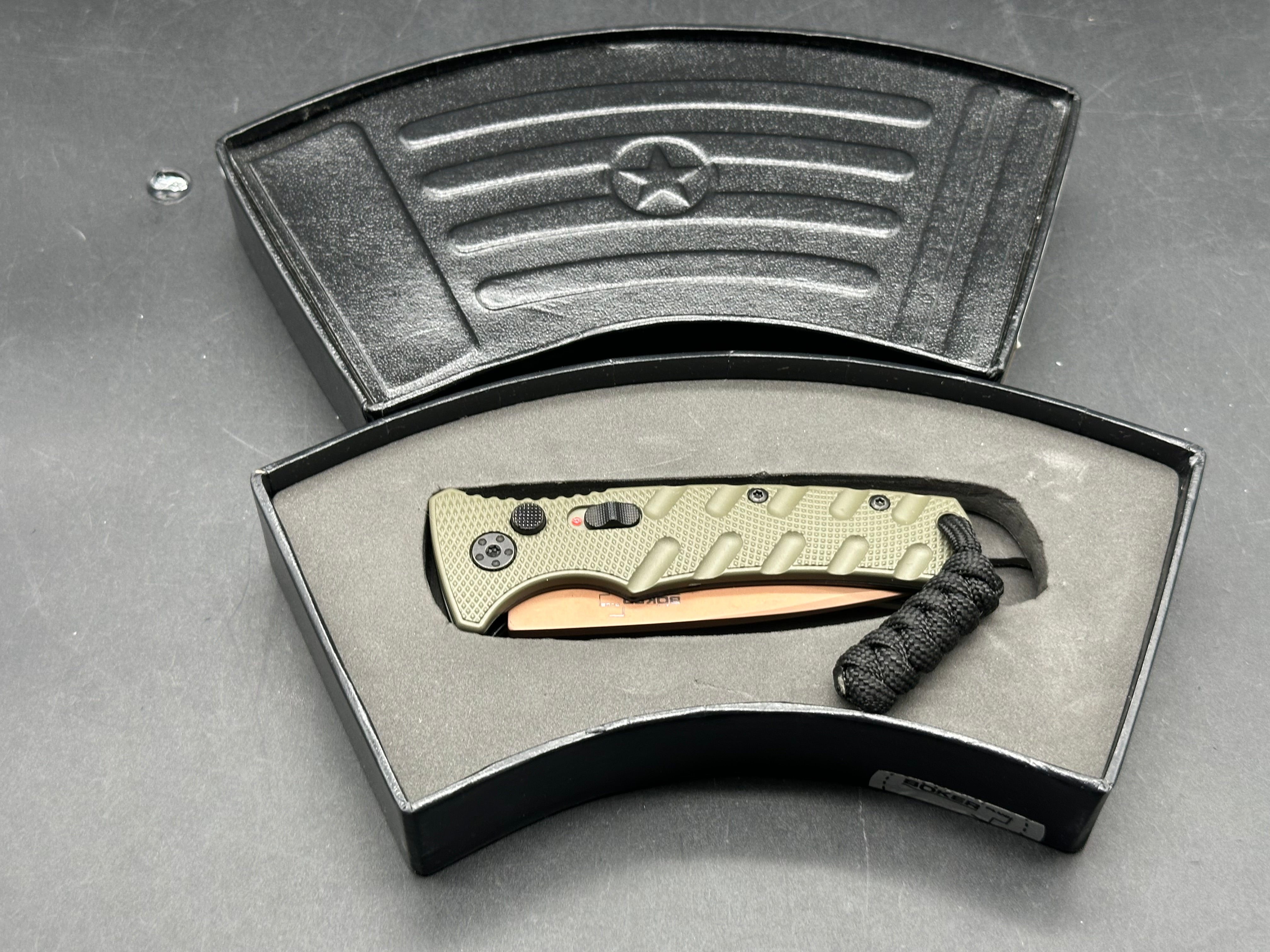 Boker Strike Desert Warrior auto