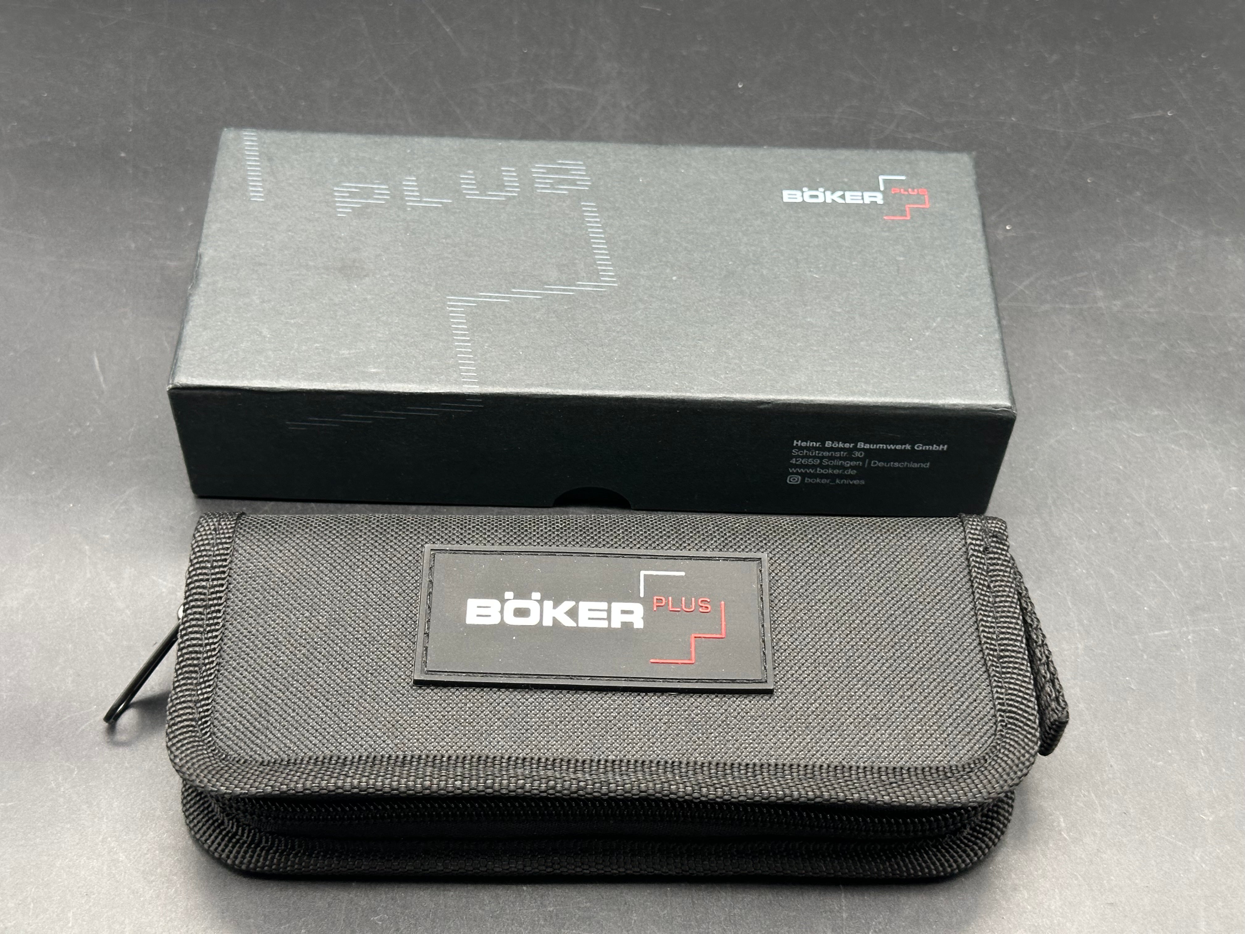 Boker Plus Jive Frame Lock Knife Titanium (3" Satin D2)