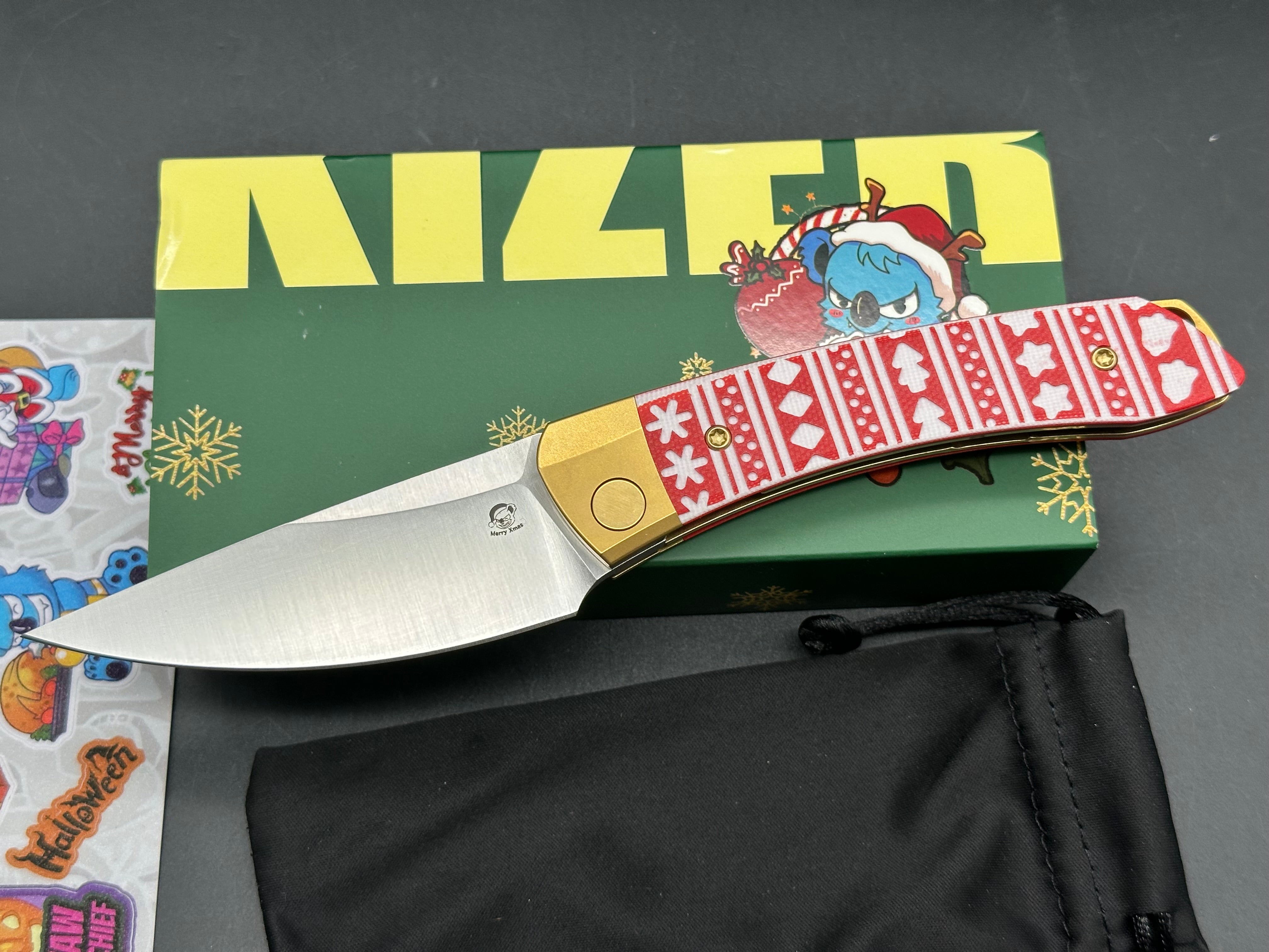 Kizer Mini Momo holiday numbered edition S35VN blade