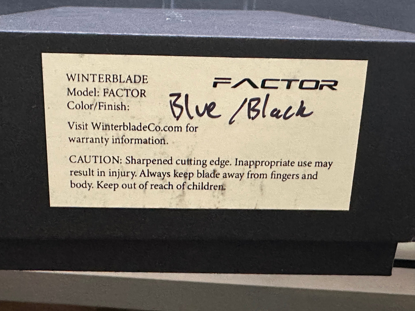 WinterBlade Co Factor B2