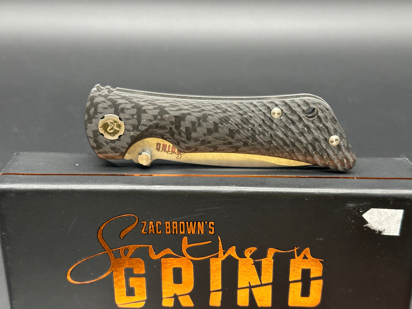 Southern Grind Spider Monkey Liner Lock Knife Carbon Fiber (3.25" Satin)