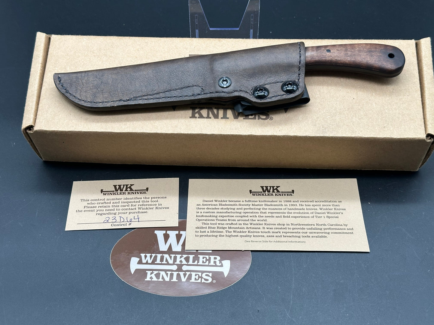 Winkler Operator Fixed blade knife