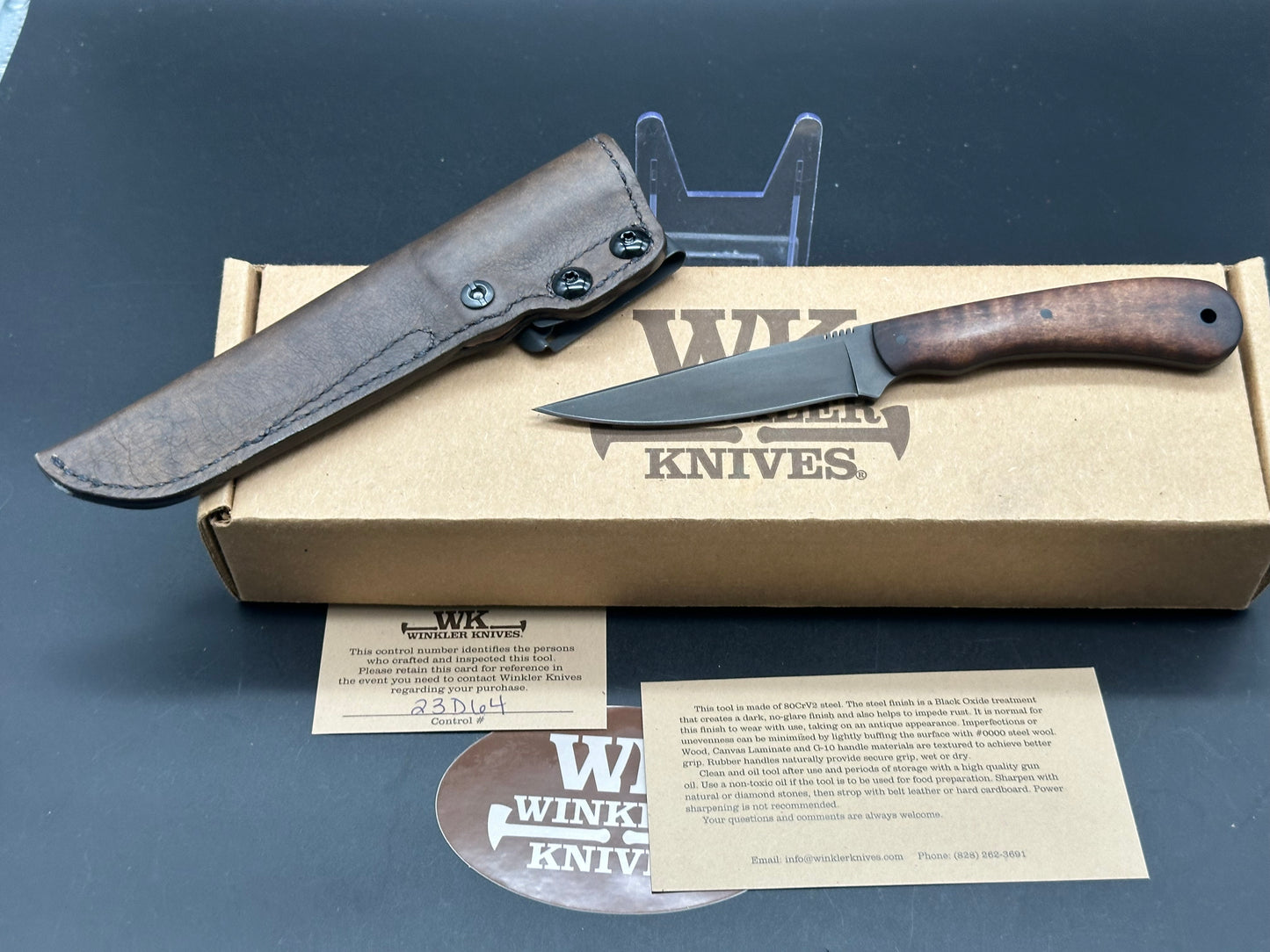 Winkler Operator Fixed blade knife