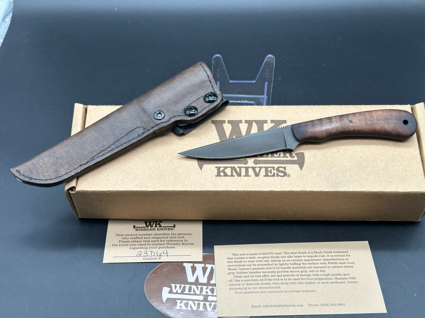 Winkler Operator Fixed blade knife