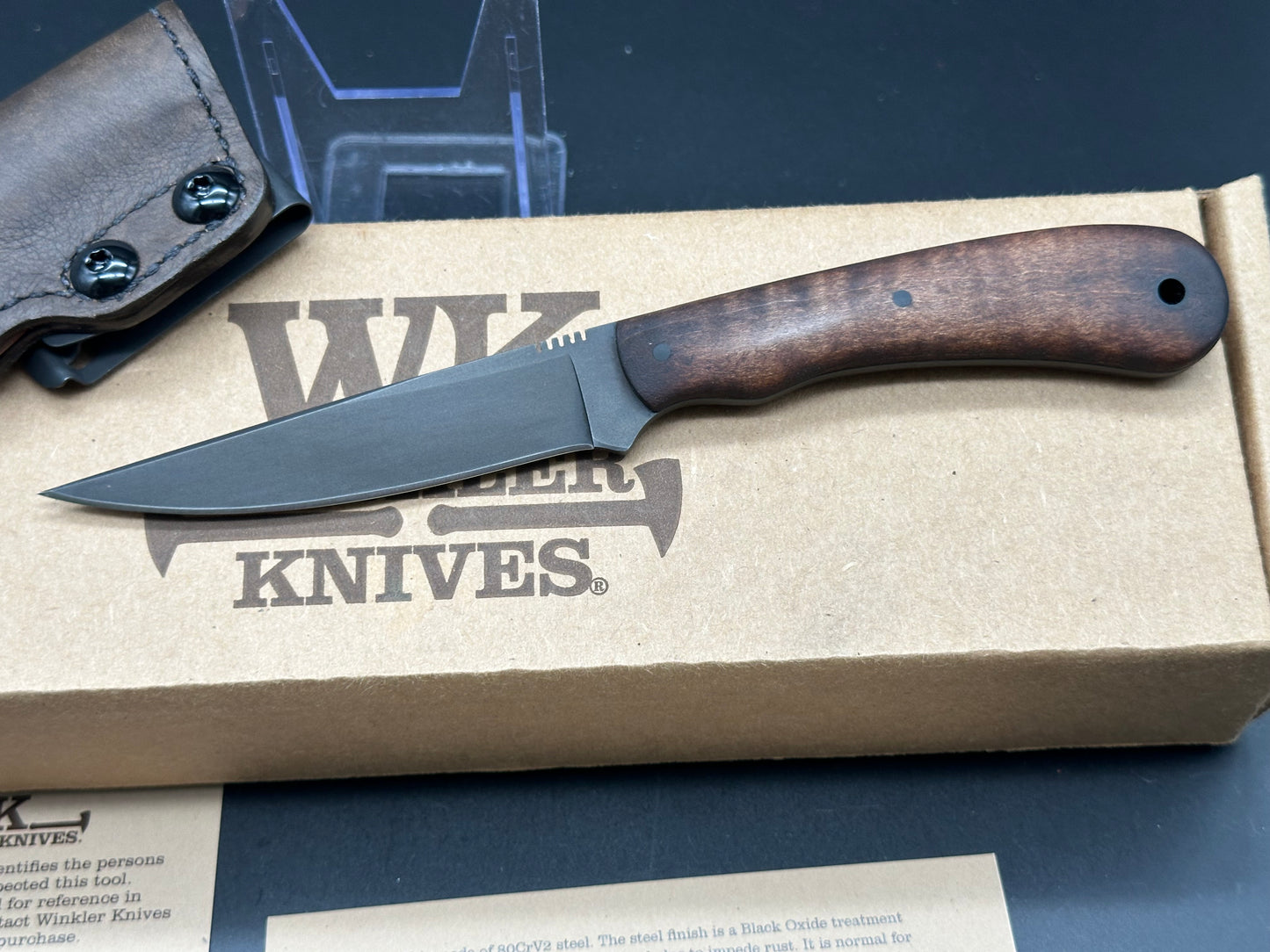 Winkler Operator Fixed blade knife