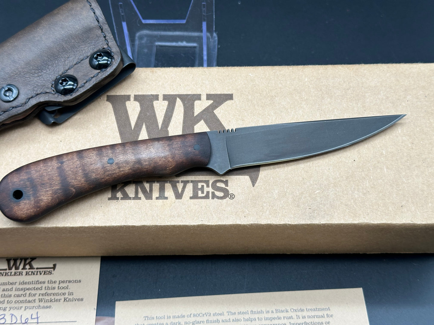 Winkler Operator Fixed blade knife