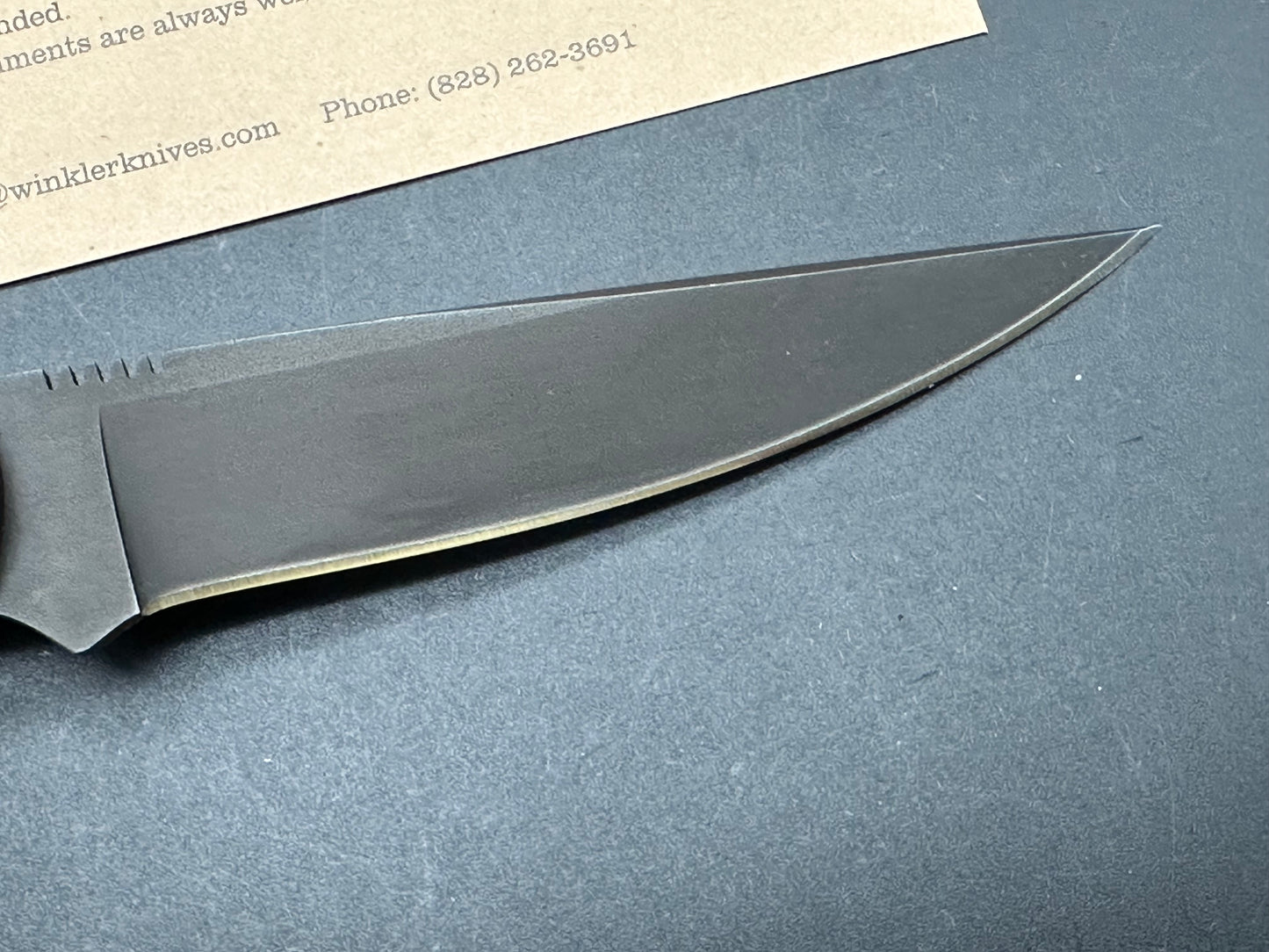 Winkler Operator Fixed blade knife