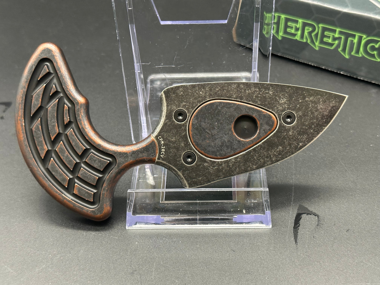 Heretic Sleight Bronze Push Dagger