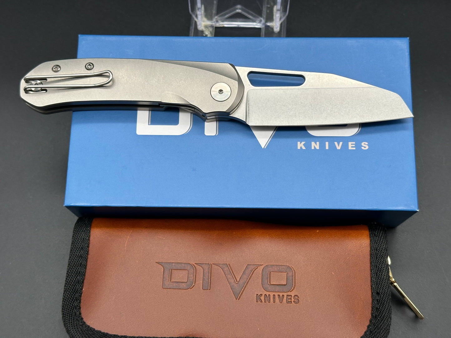 Divo Buzz stonewash titanium