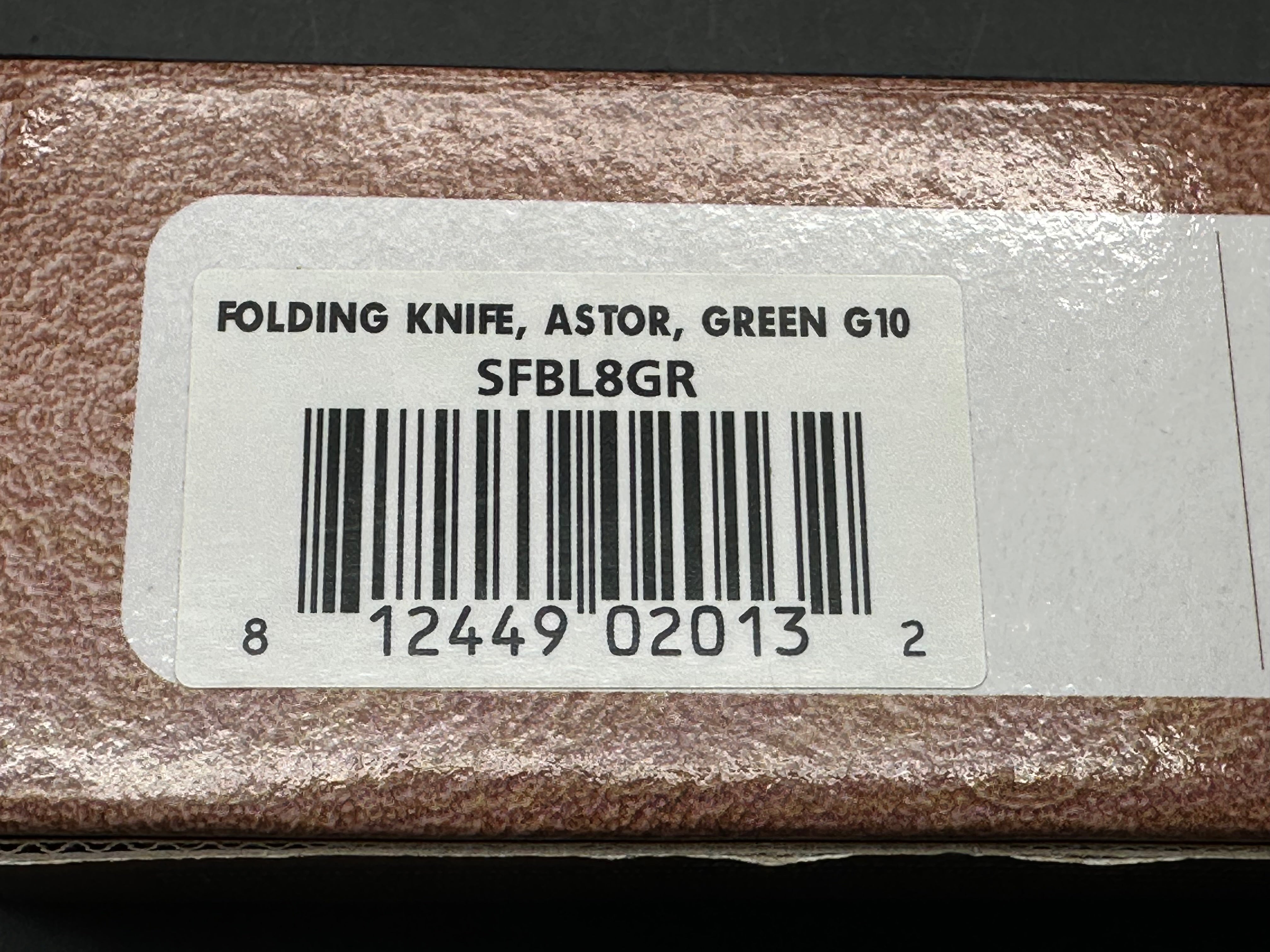 Spartan Blades Astor Linerlock Green G10 (3.75")
