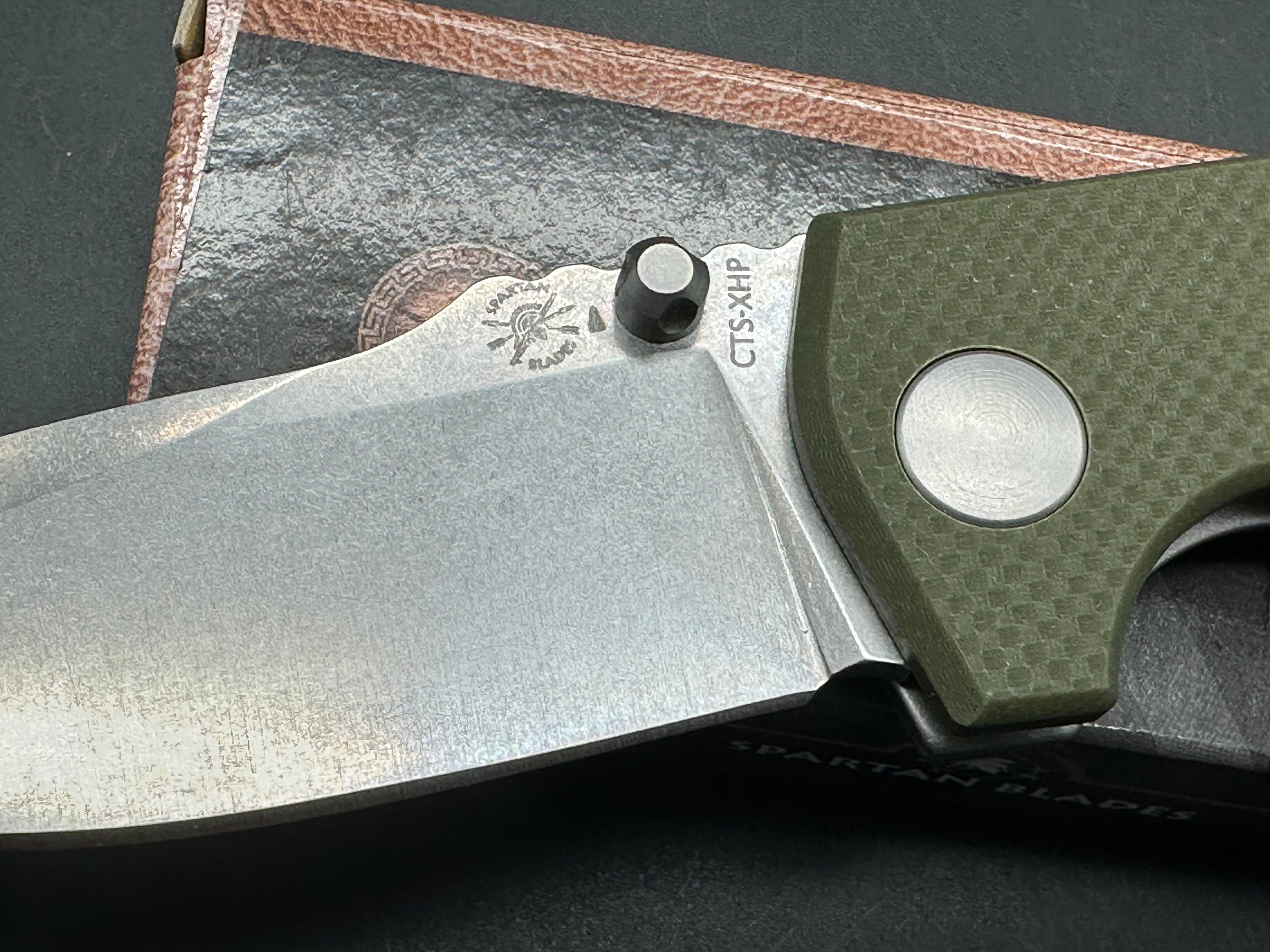 Spartan Blades Astor Linerlock Green G10 (3.75")