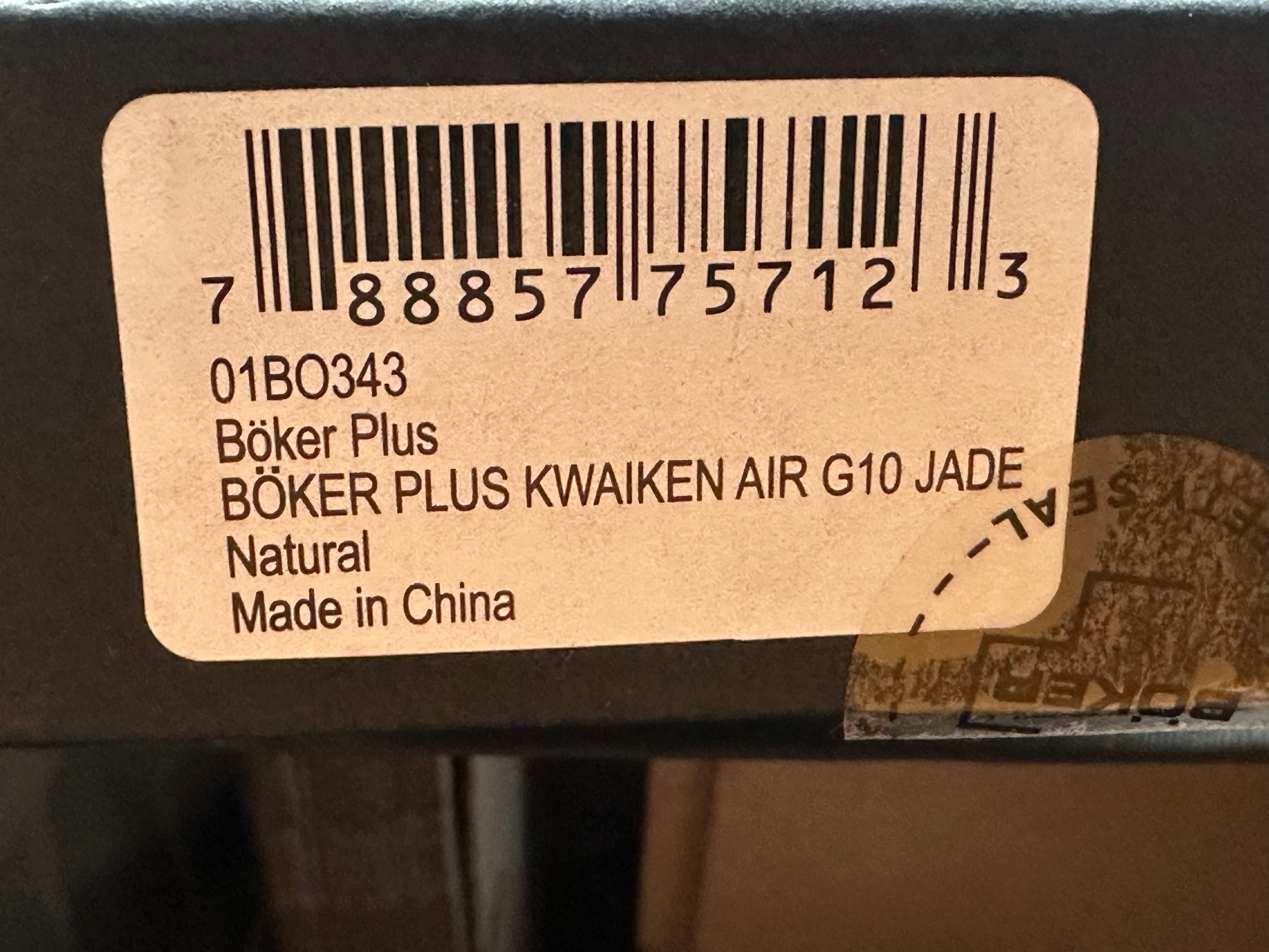 Boker Plus Kwaiken Air Liner Lock Knife Jade G-10 (3.6" Black)