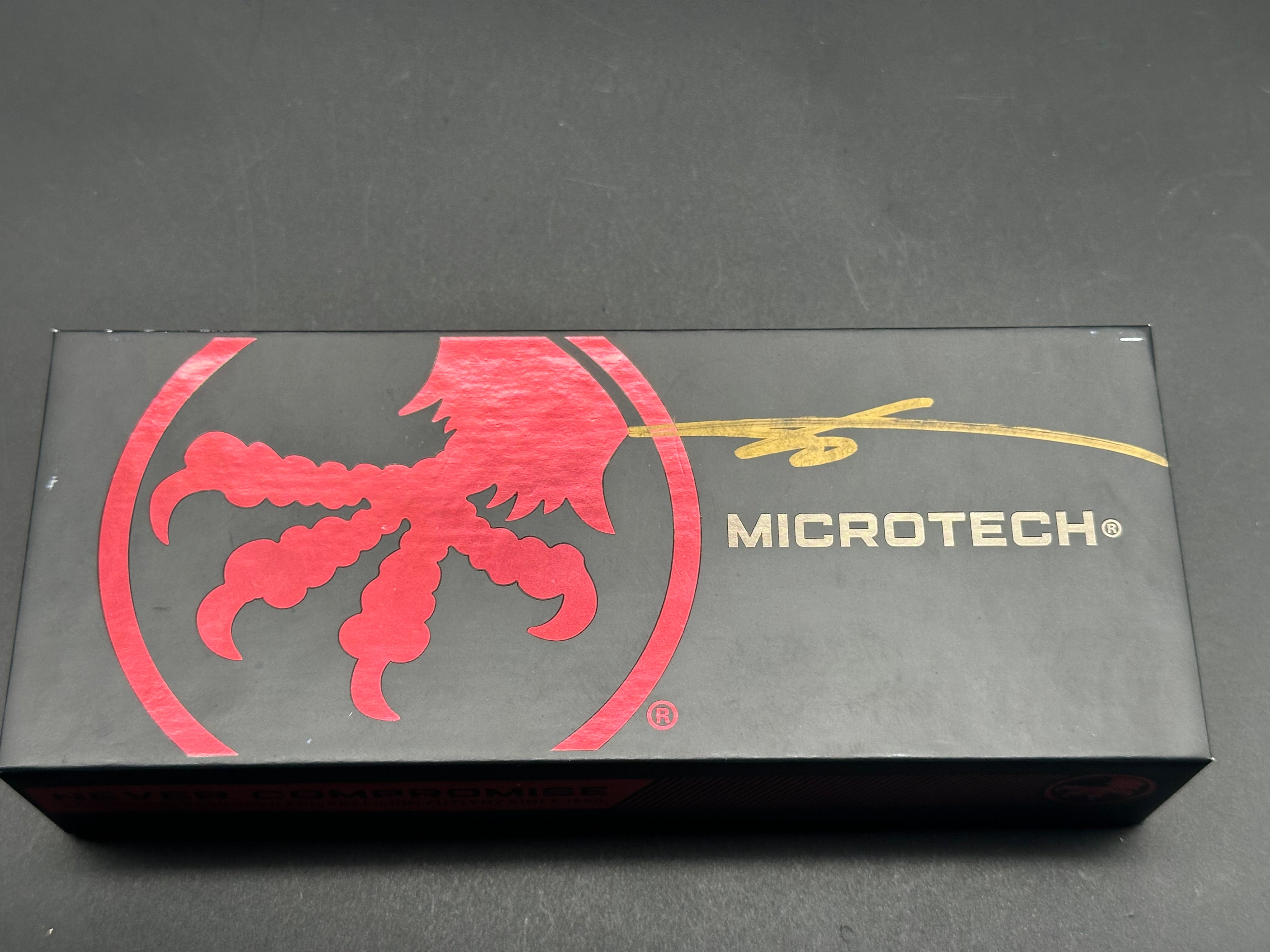 Microtech Standard Issue MSI RAM-LOK Knife | OD Green G10 | Stonewash M390MK