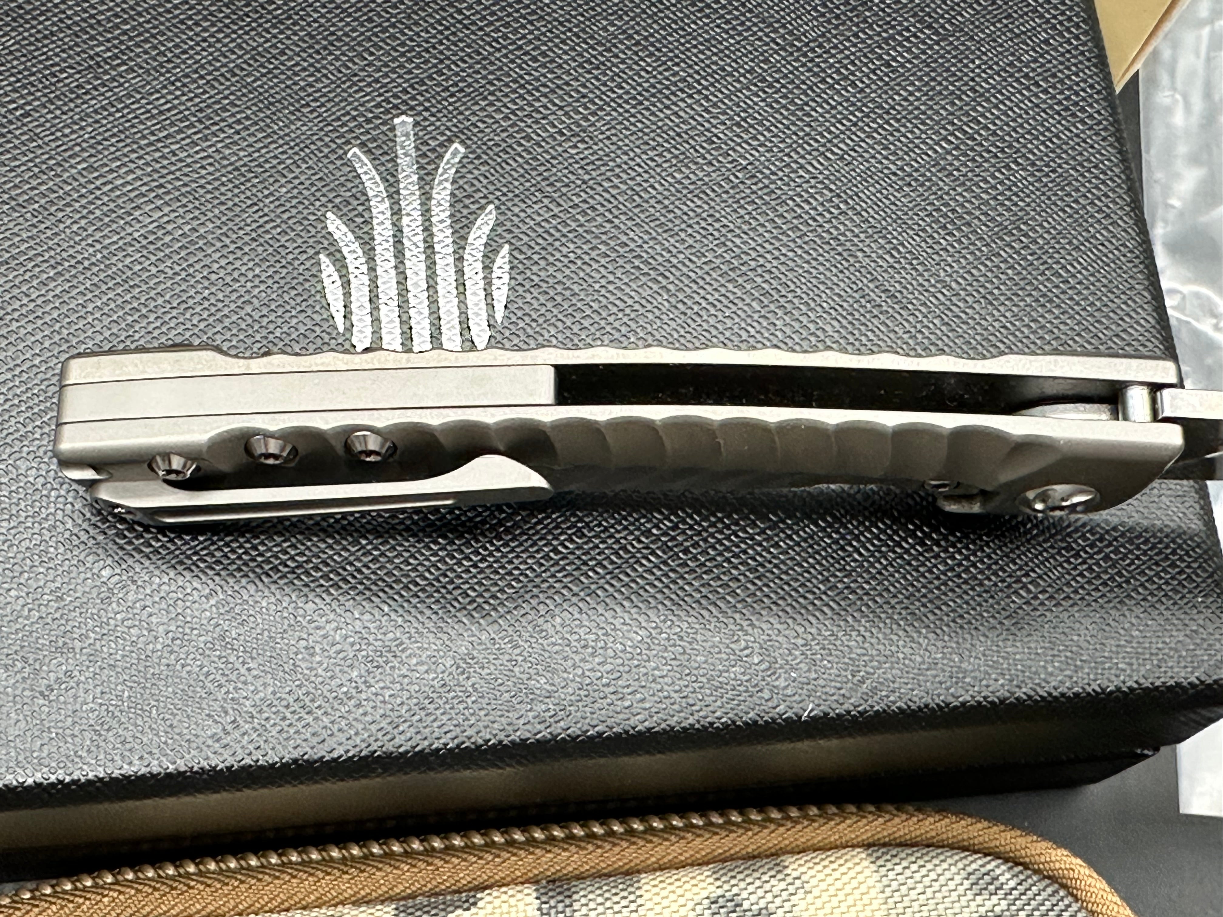 KIZER CUTLERY SPLINTER FRAMELOCK FOLDING KNIFE