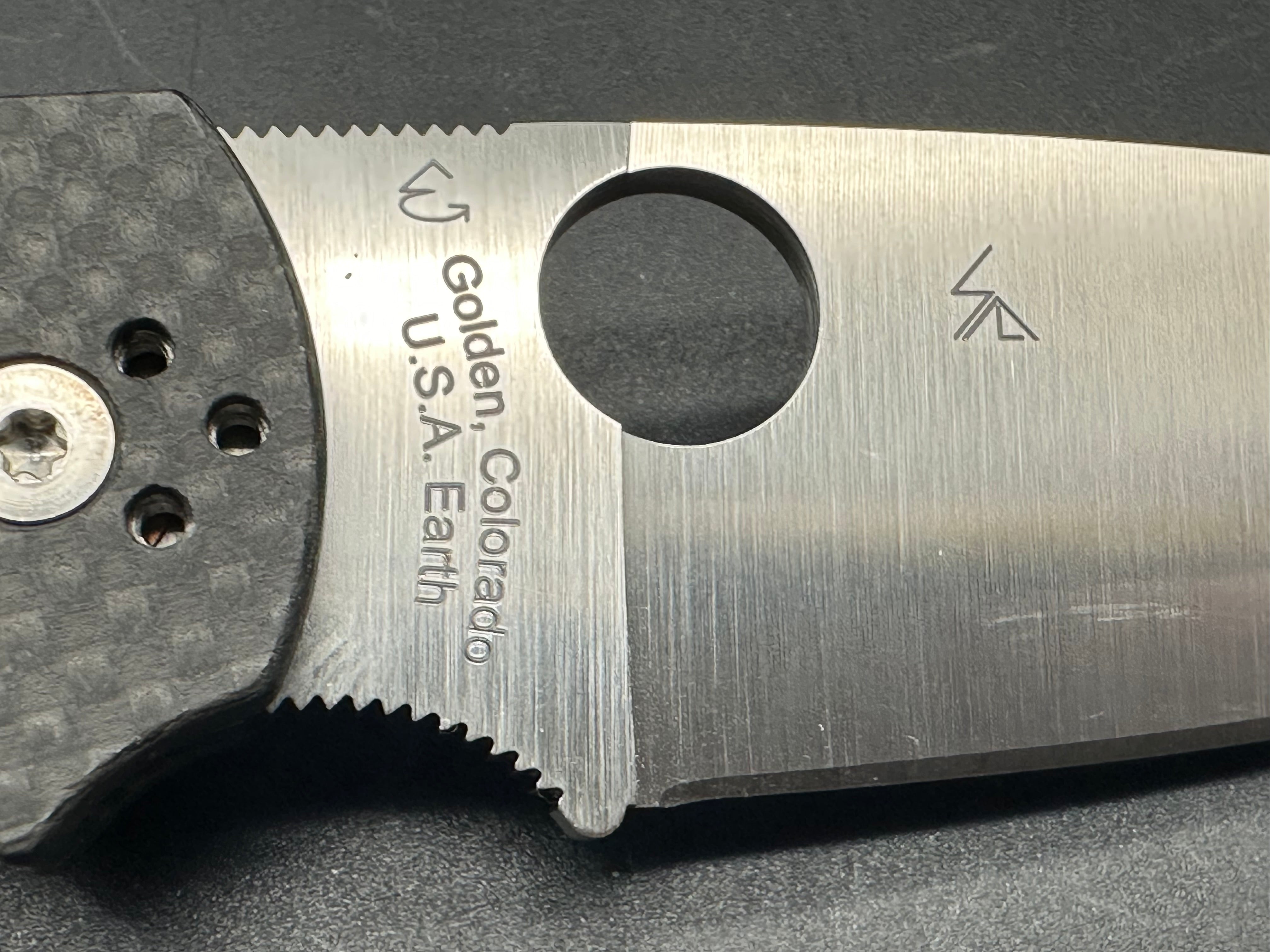 Spyderco Native Chief Lockback Knife Carbon Fiber (4.08" Satin S90V) C244CF90VP