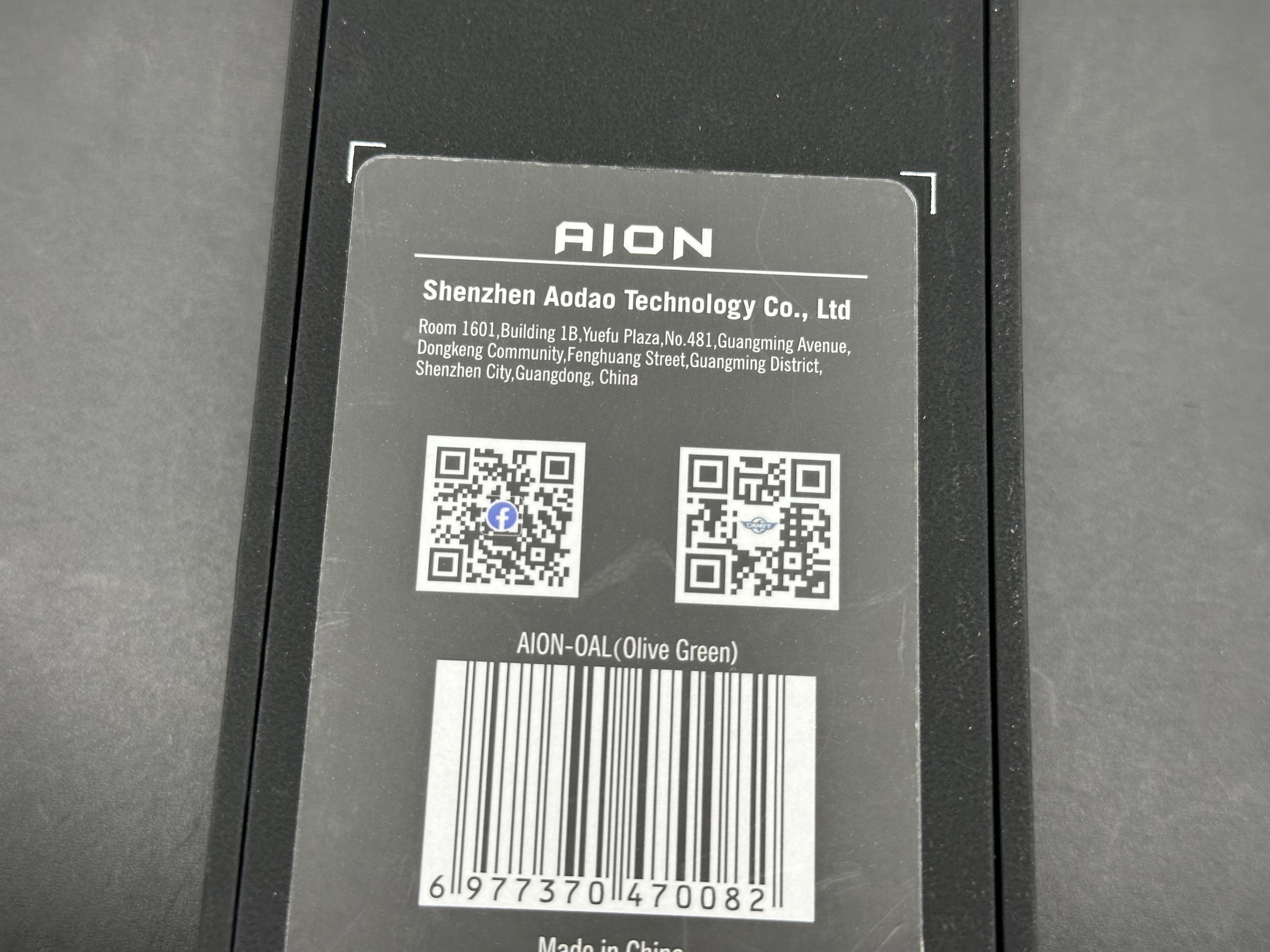Oknife AION Olive Green Flipper Folding Pocket Knife