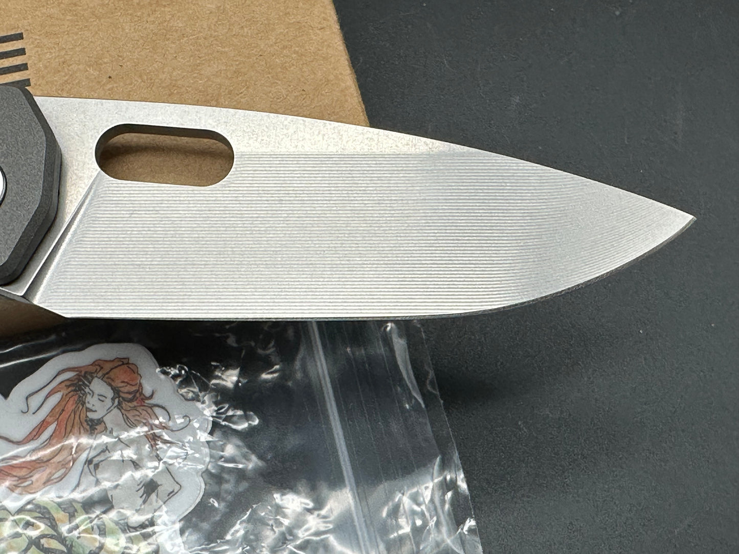 SPK Lamia Gen 4 3.5" Elmax Super Clean Titanium Handle