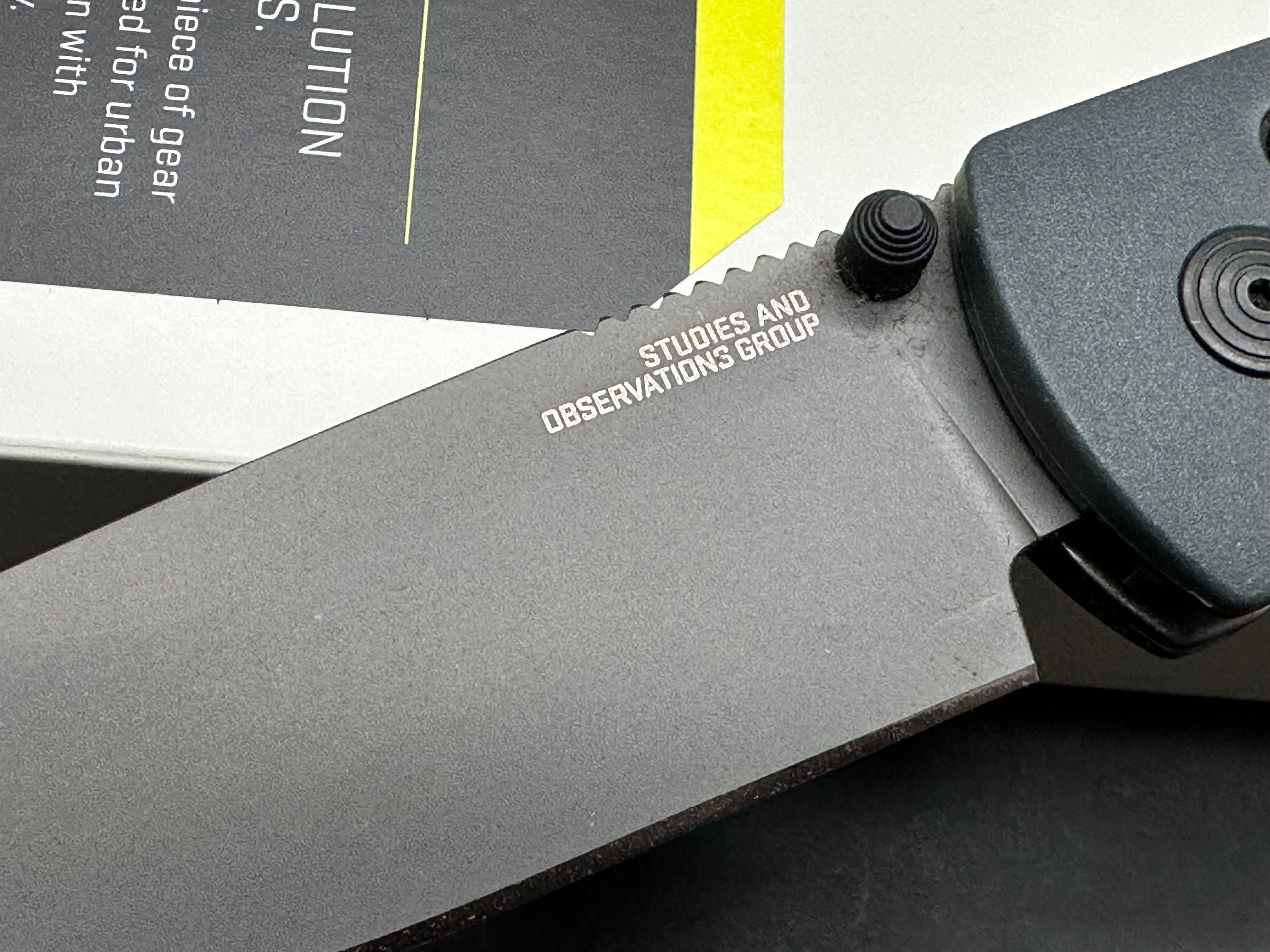 Sog Flash AT MK3 urban grey handle w/D2 blade
