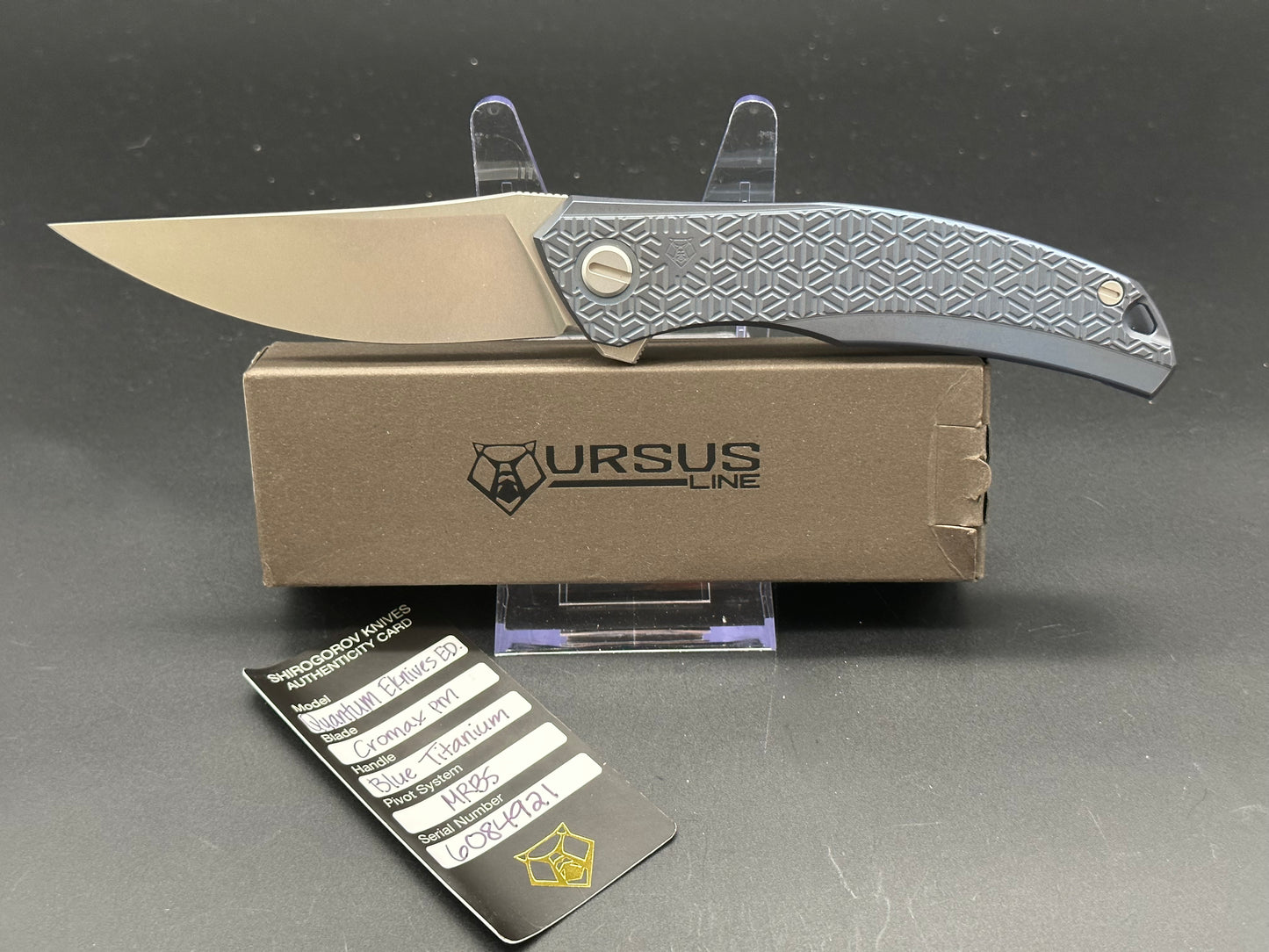 Shirogorov Quantum Ursus (E Knives Exclusive)