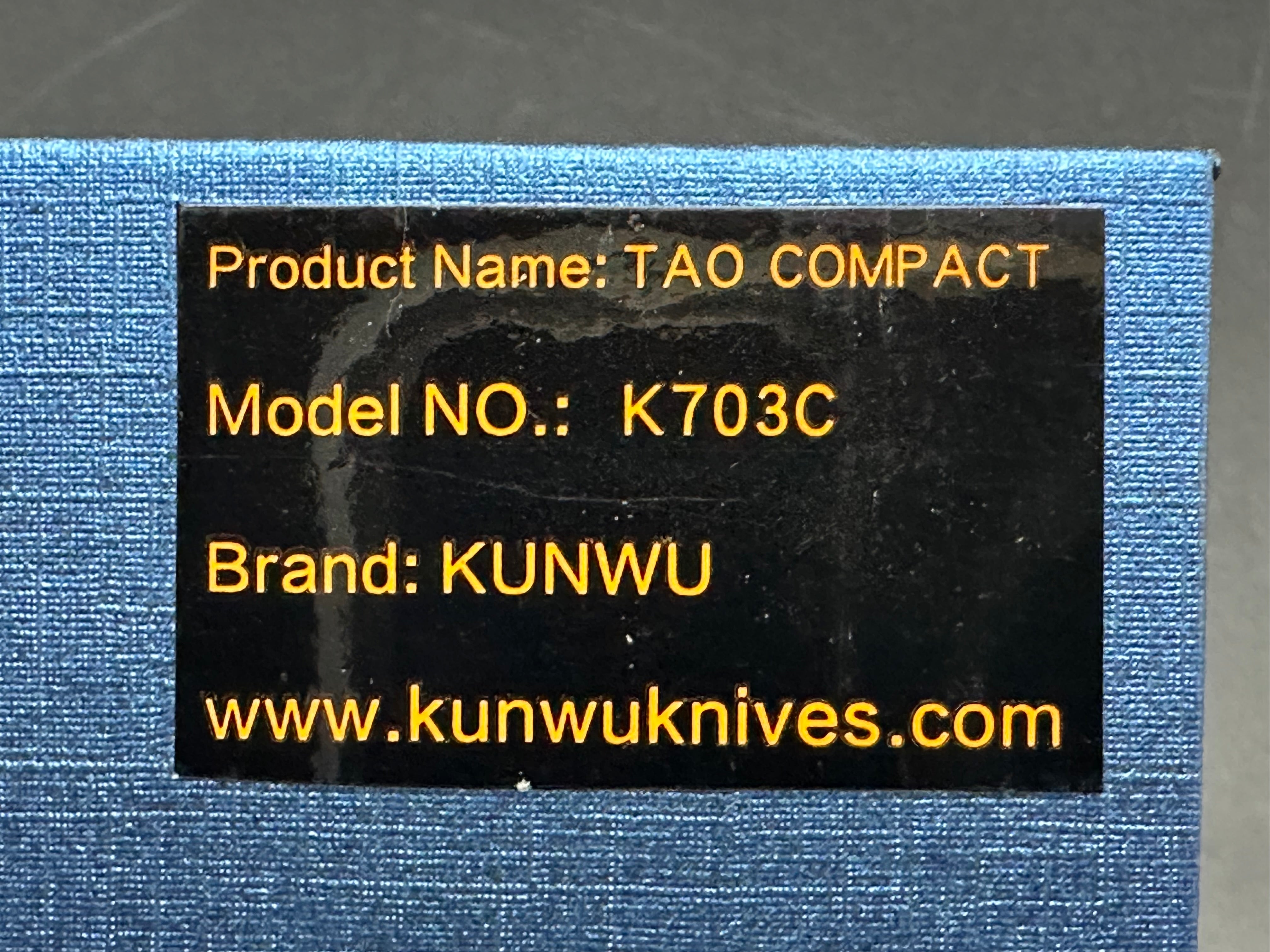 Kunwu Tao Compact Elmax Blade Steel with Titanium upgraded clip