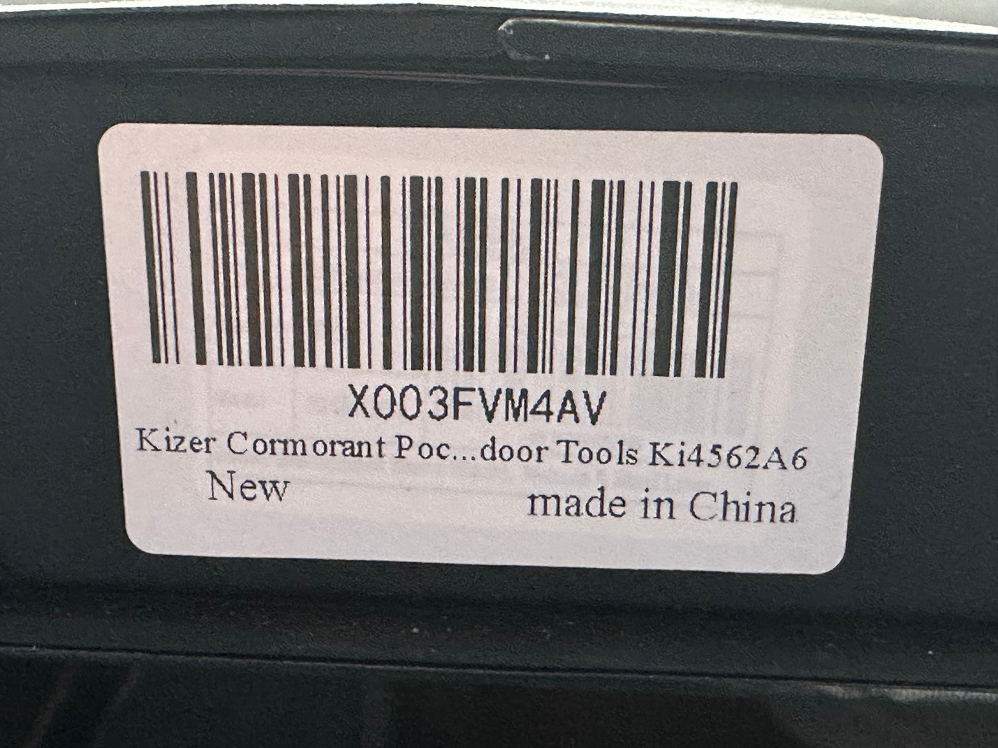 Kizer Cormorant Plunge Lock Knife Blue/Black FatCarbon (3.15" Black ELMAX)