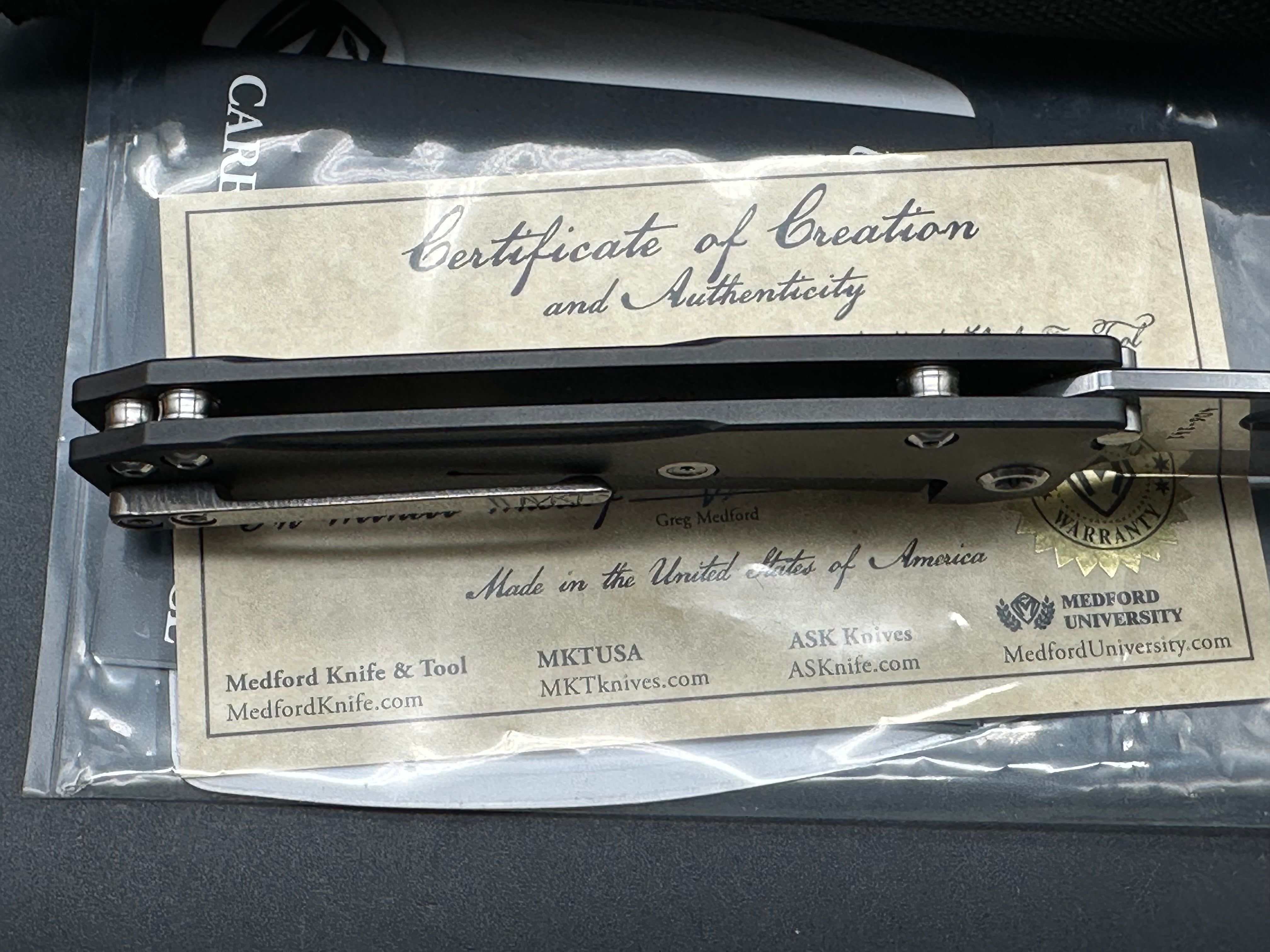 Medford Knives  Slim Midi