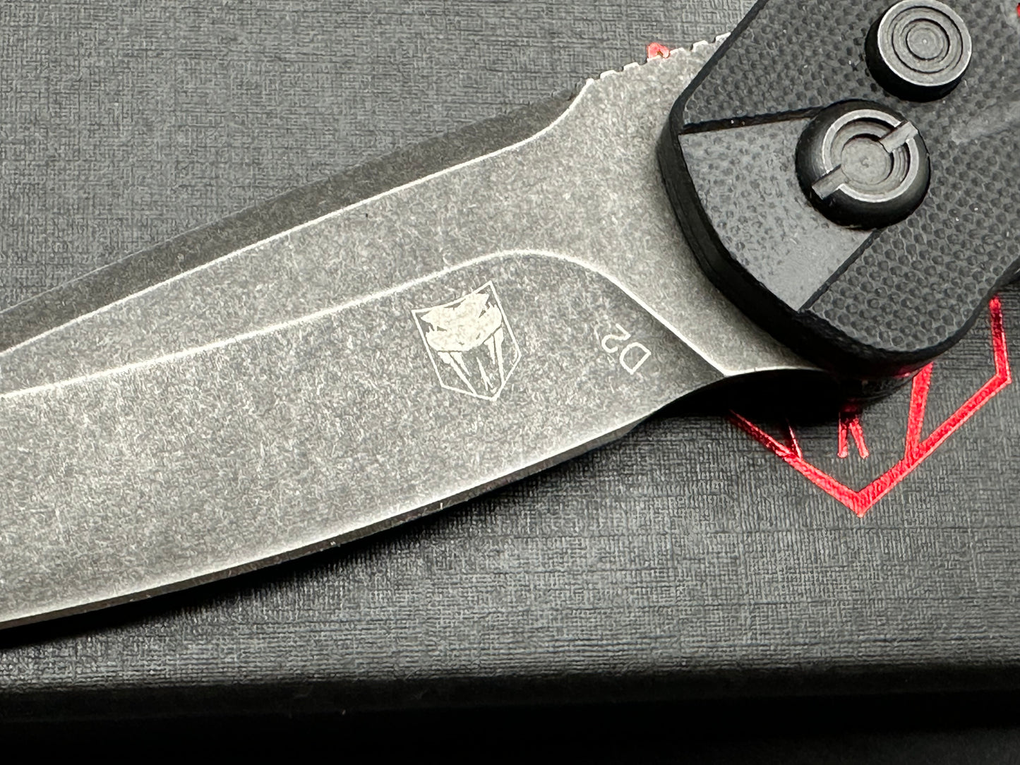 CobraTec Diablo Auto G10 handle D2 blade