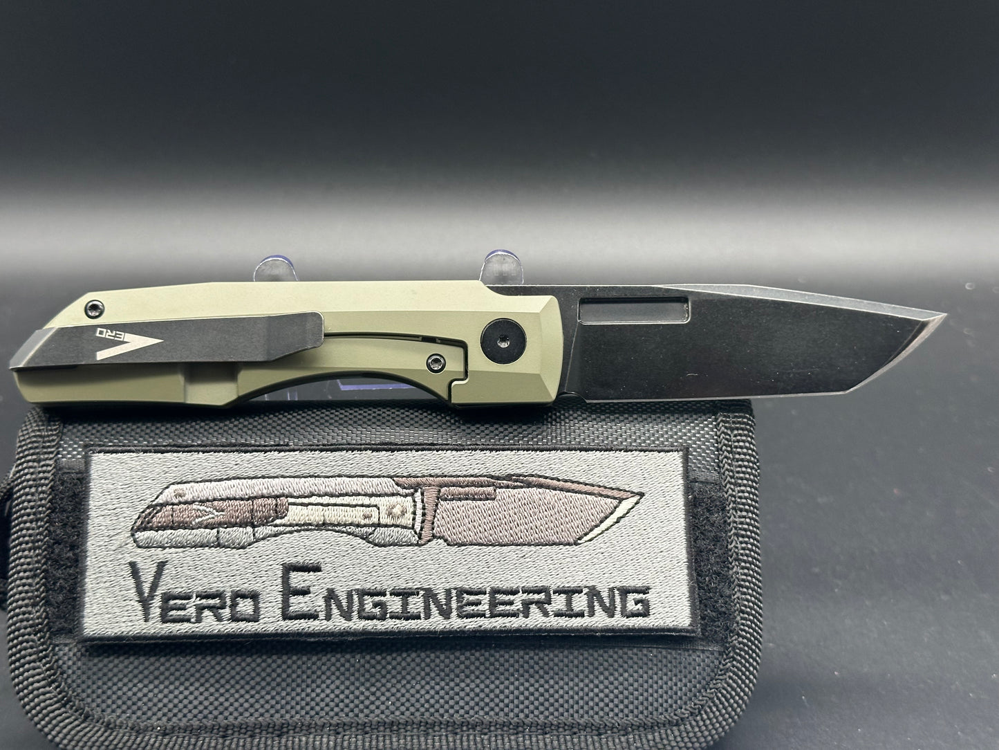 Vero Engineering Impulse Mini with custom cerikote on the scales