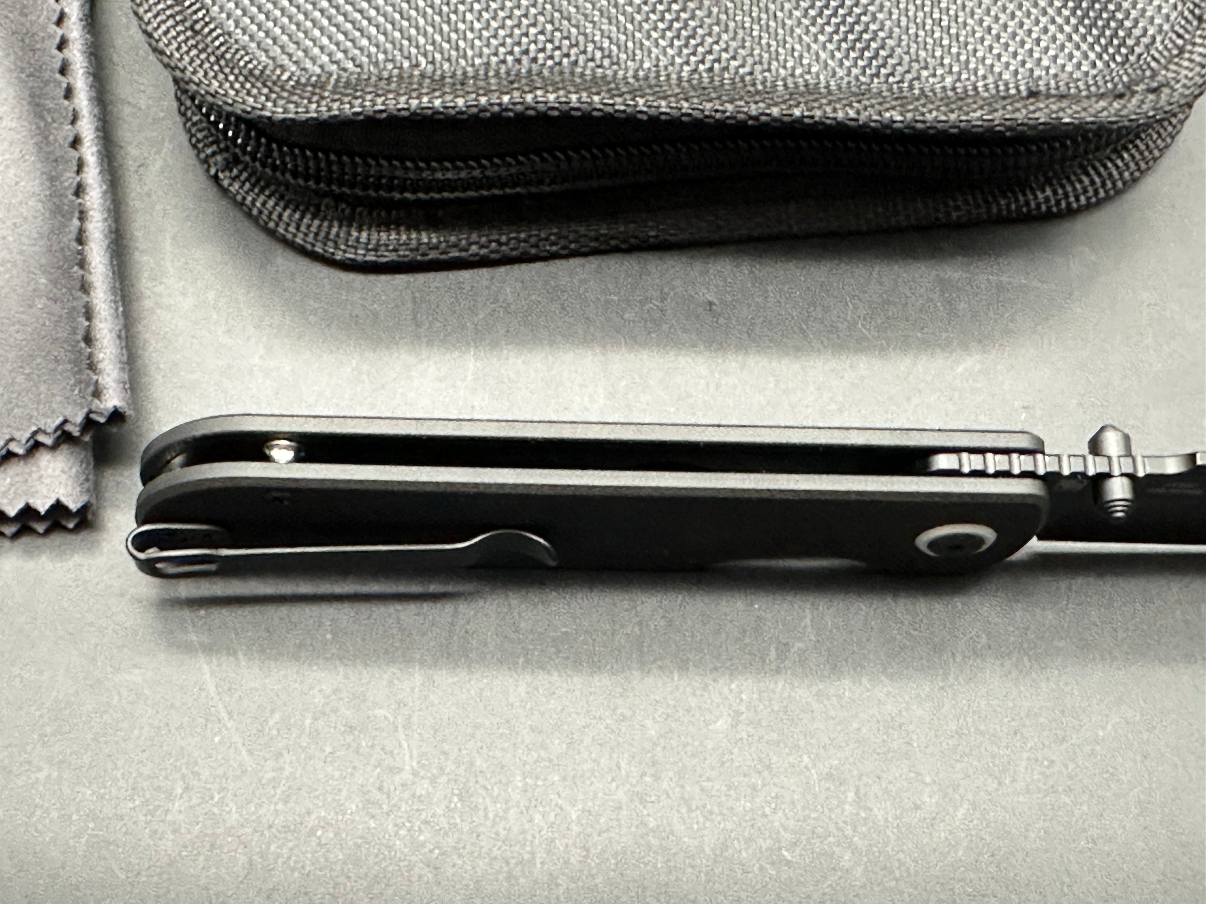 CJRB Nova Folding Knife Black G10 Handle AR-RPM9 Tanto Plain Black Blade