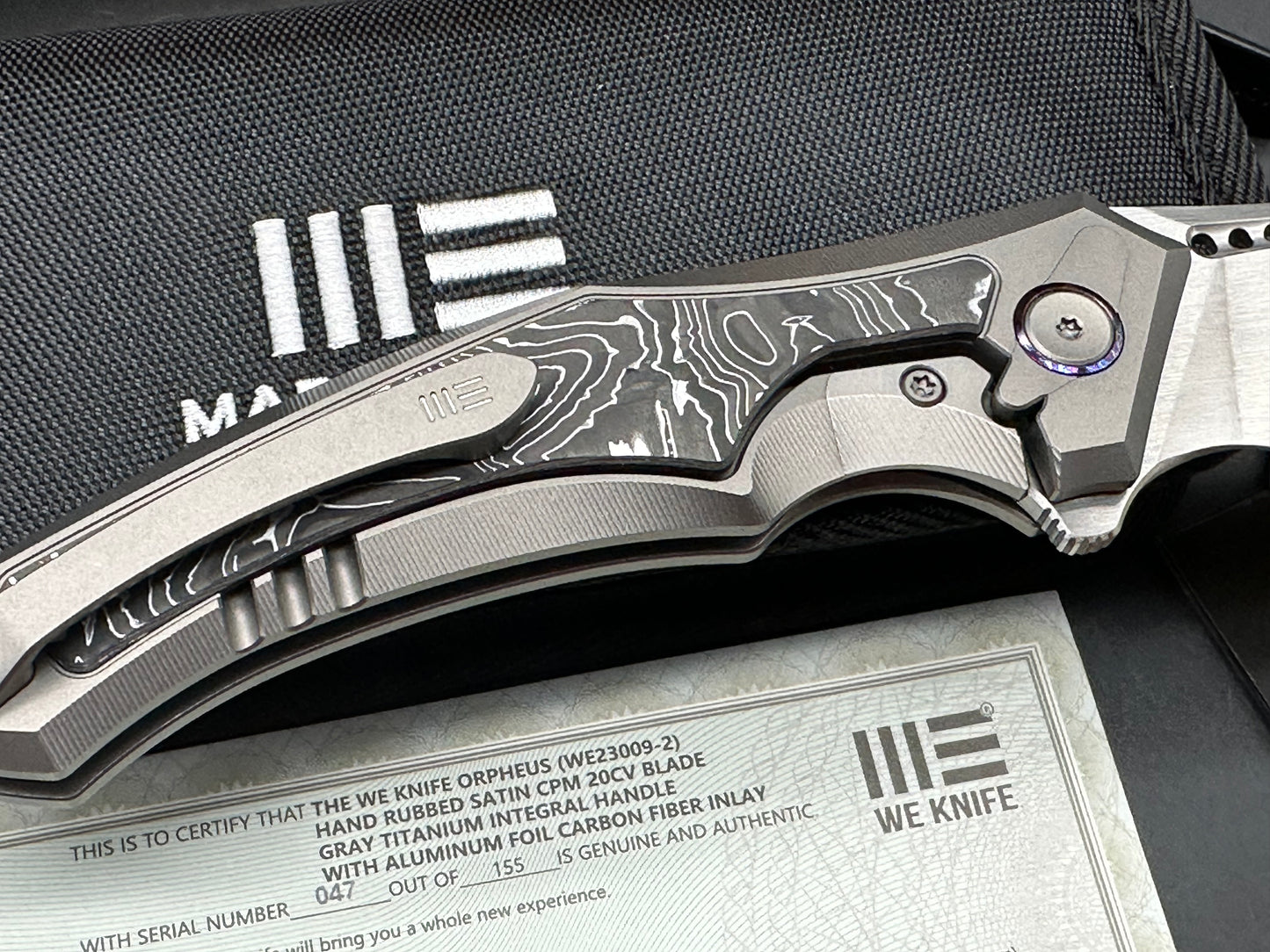 We Knife Limited Edition Orpheus