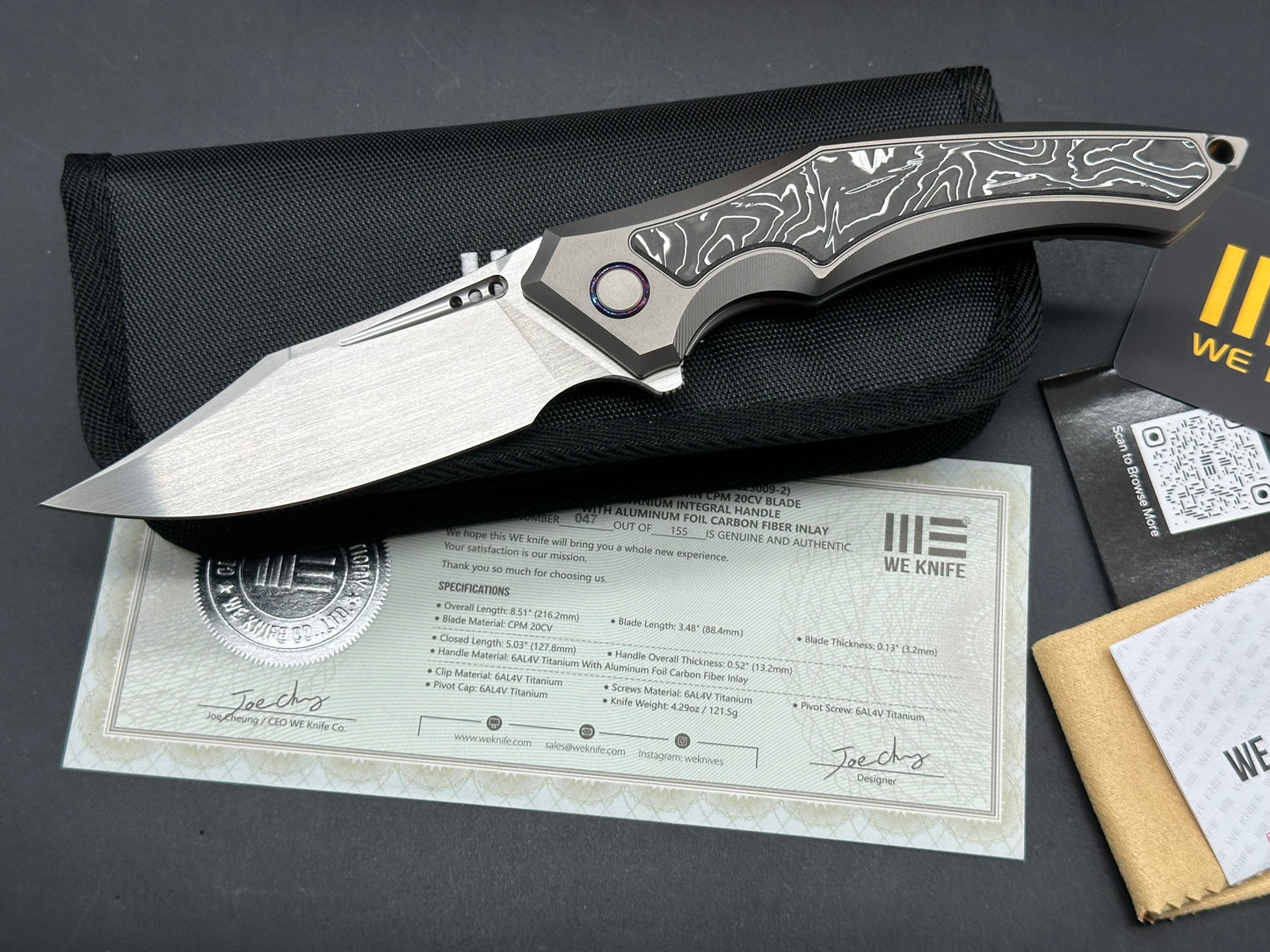 We Knife Limited Edition Orpheus