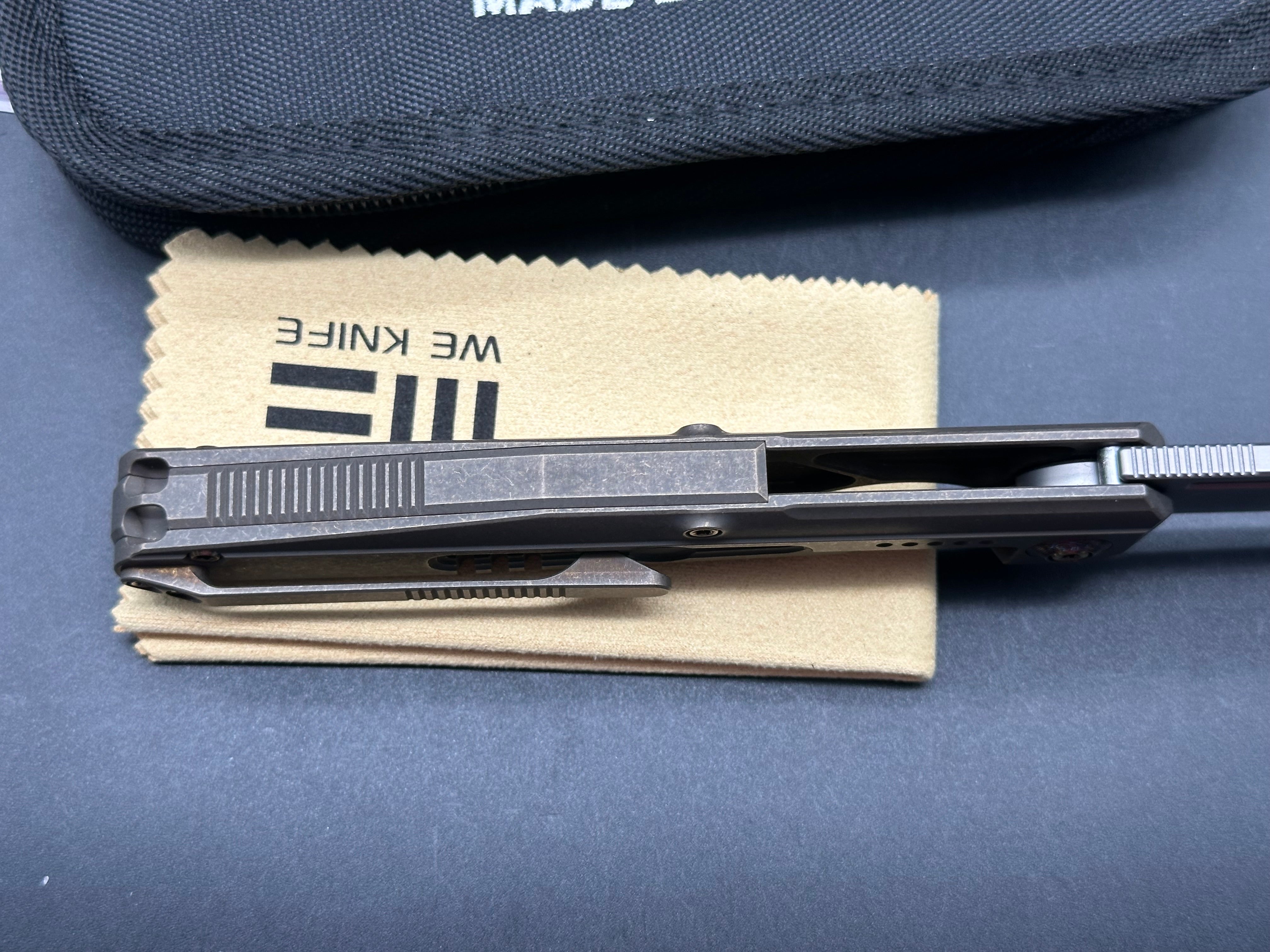 WE Reiver S35VN/ Bronze Anno'ed Ti