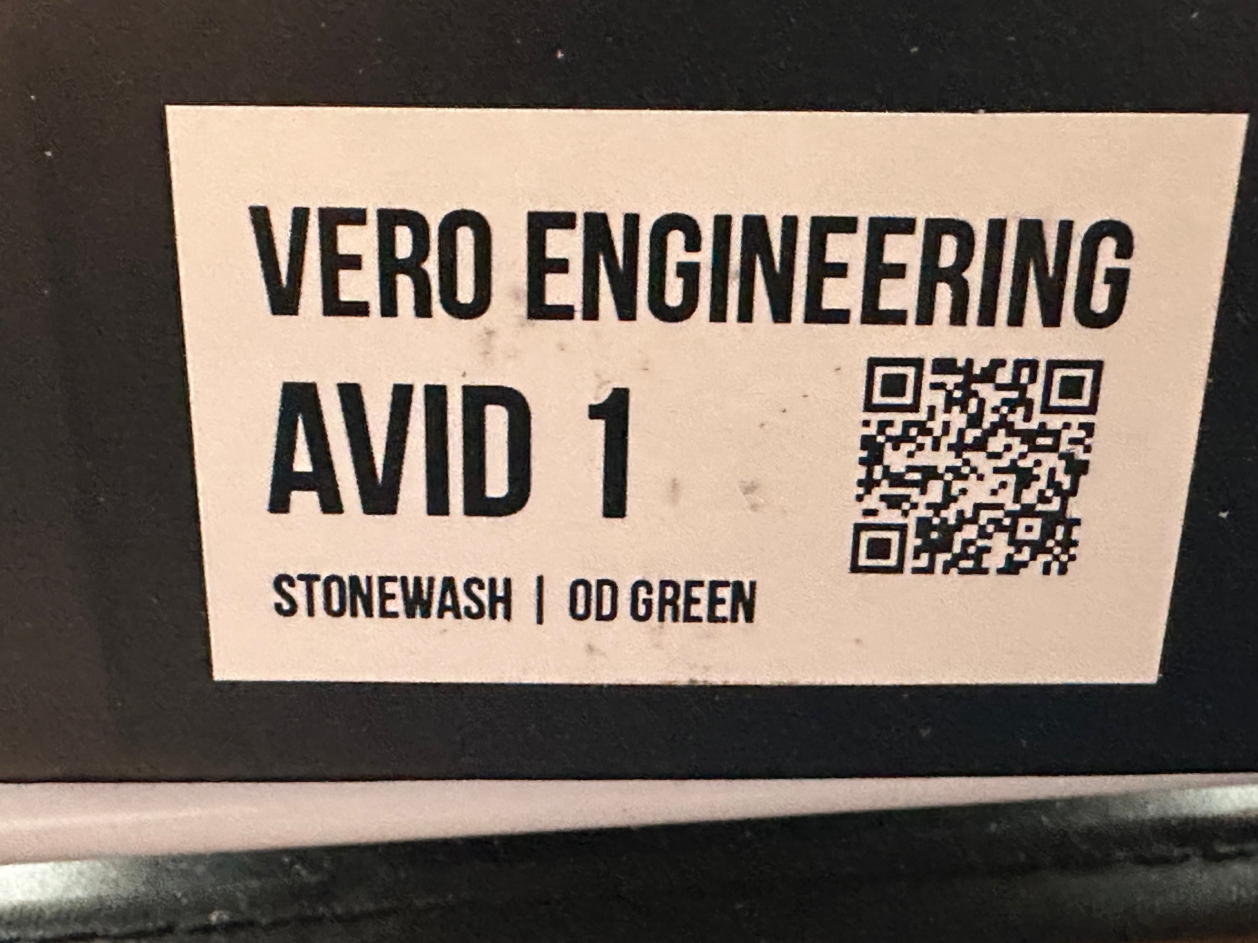 Vero Engineering Avid 1 DLT Exclusive #530 3.25" CPM S45VN Stonewash Blade with OD Green G10 Scales